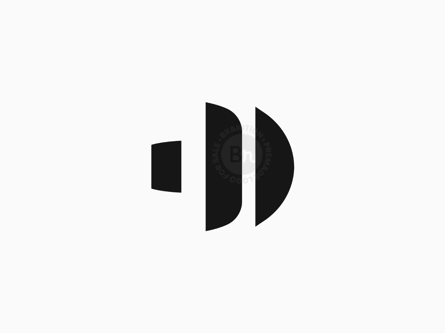 Letter D Record Logo