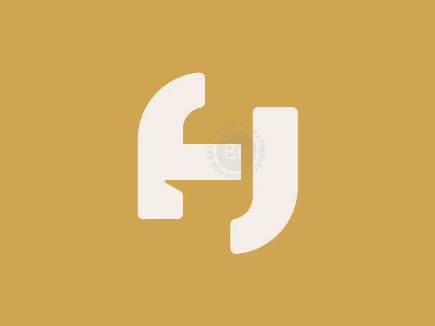 Letter H Hammer Construction Logo