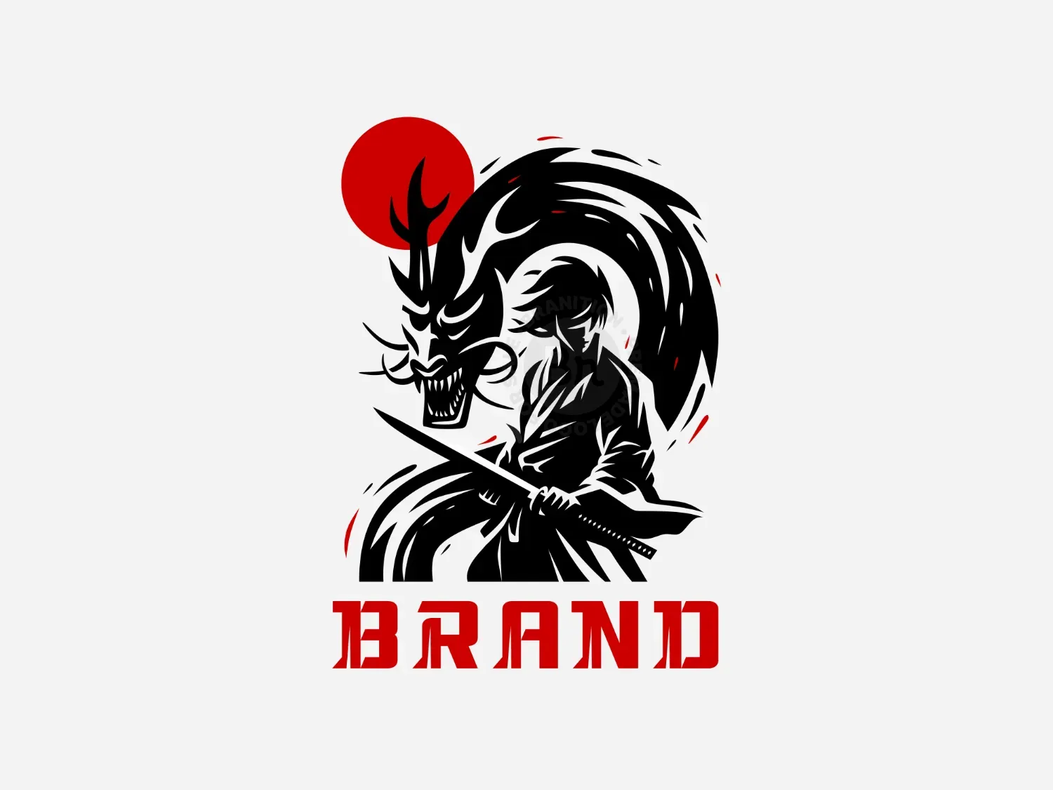Dragon Warrior Logo