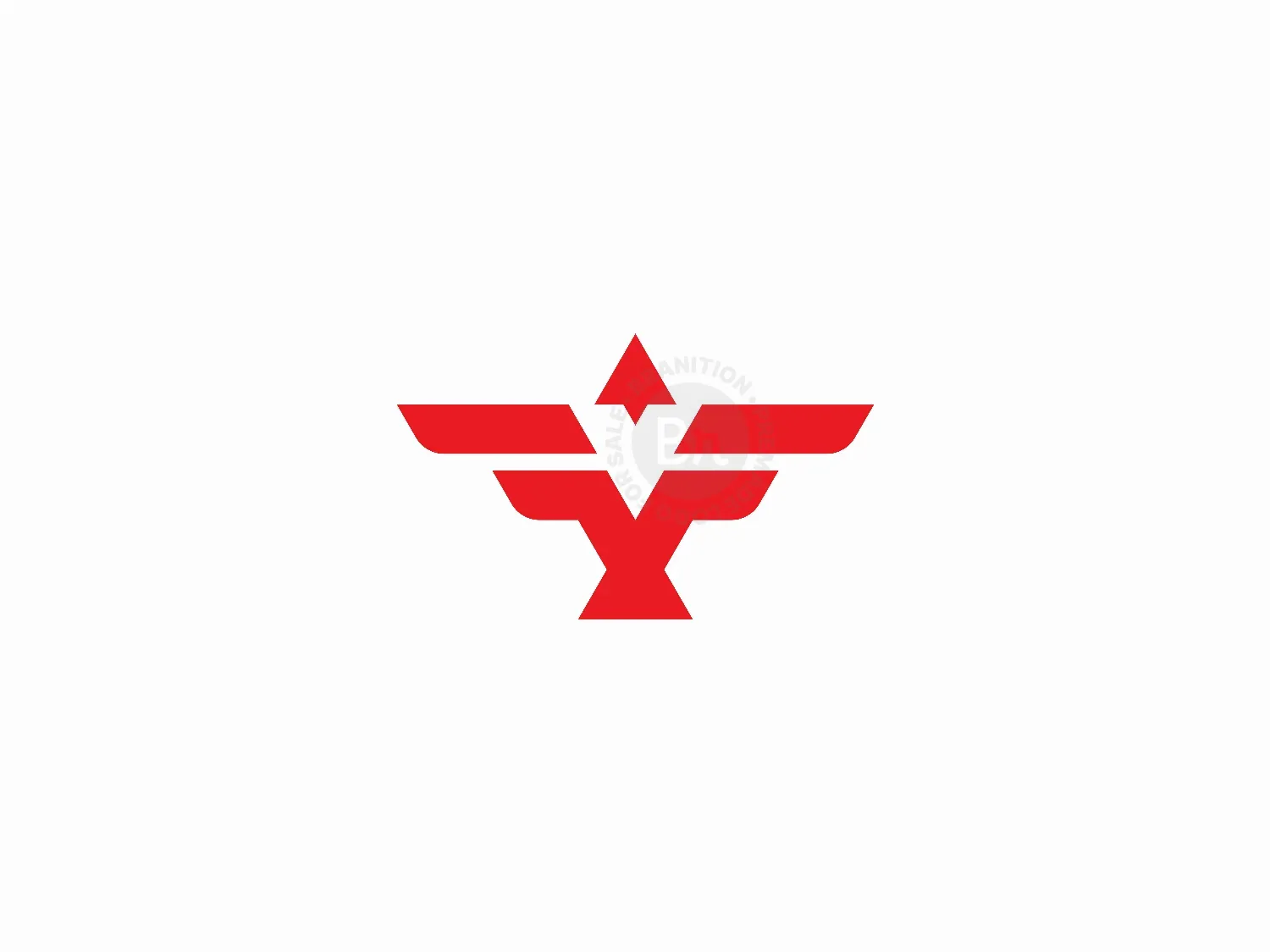 Letter F Bird Logo