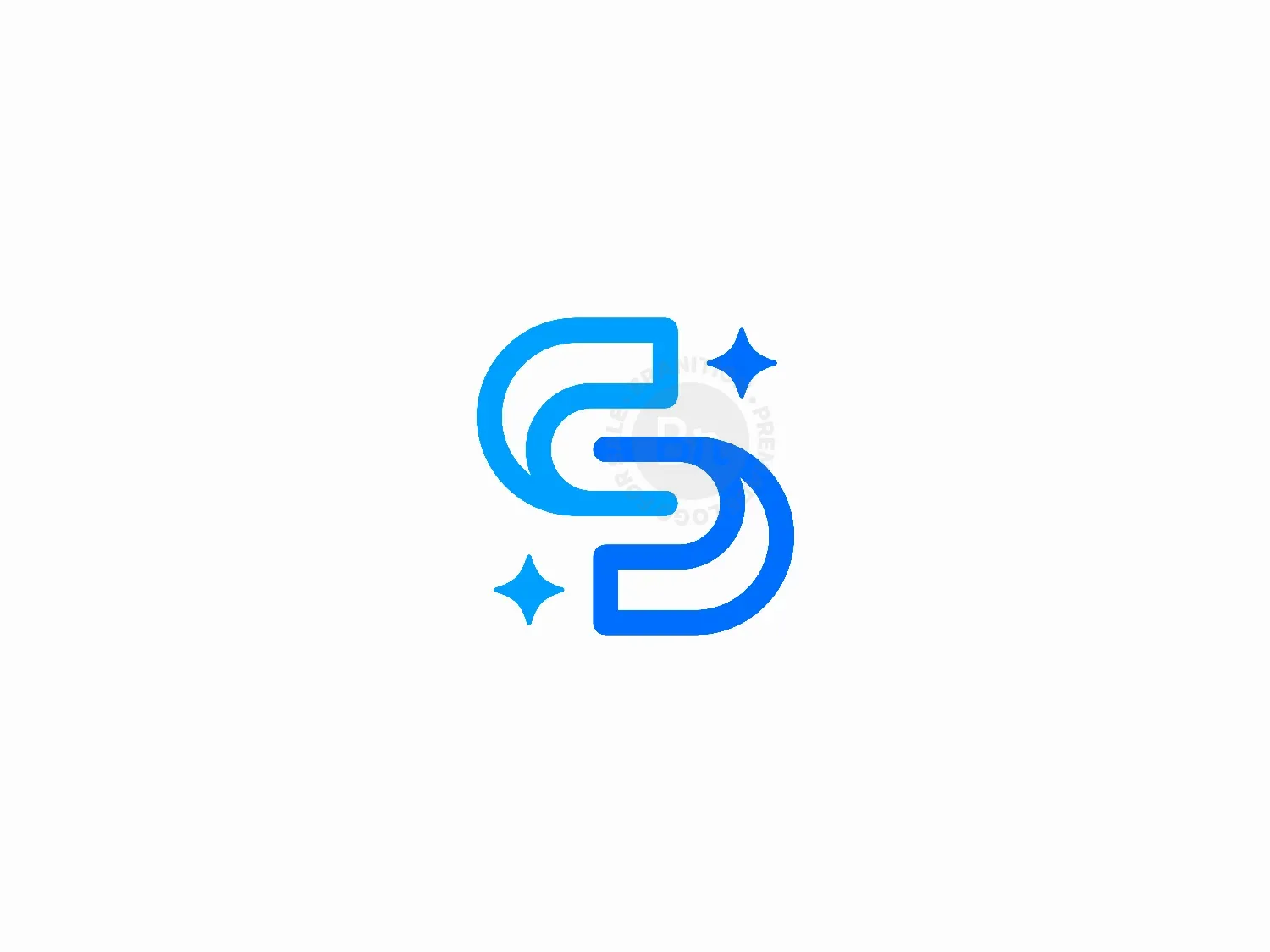 Letter S Cleaning Logo