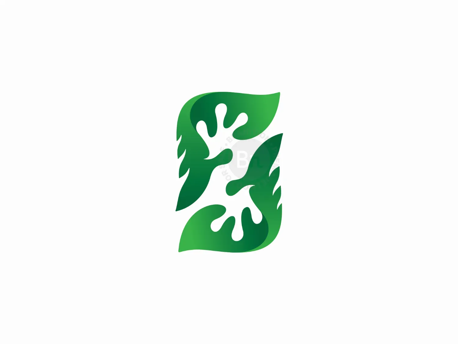 Find Frog Letter FF Logo