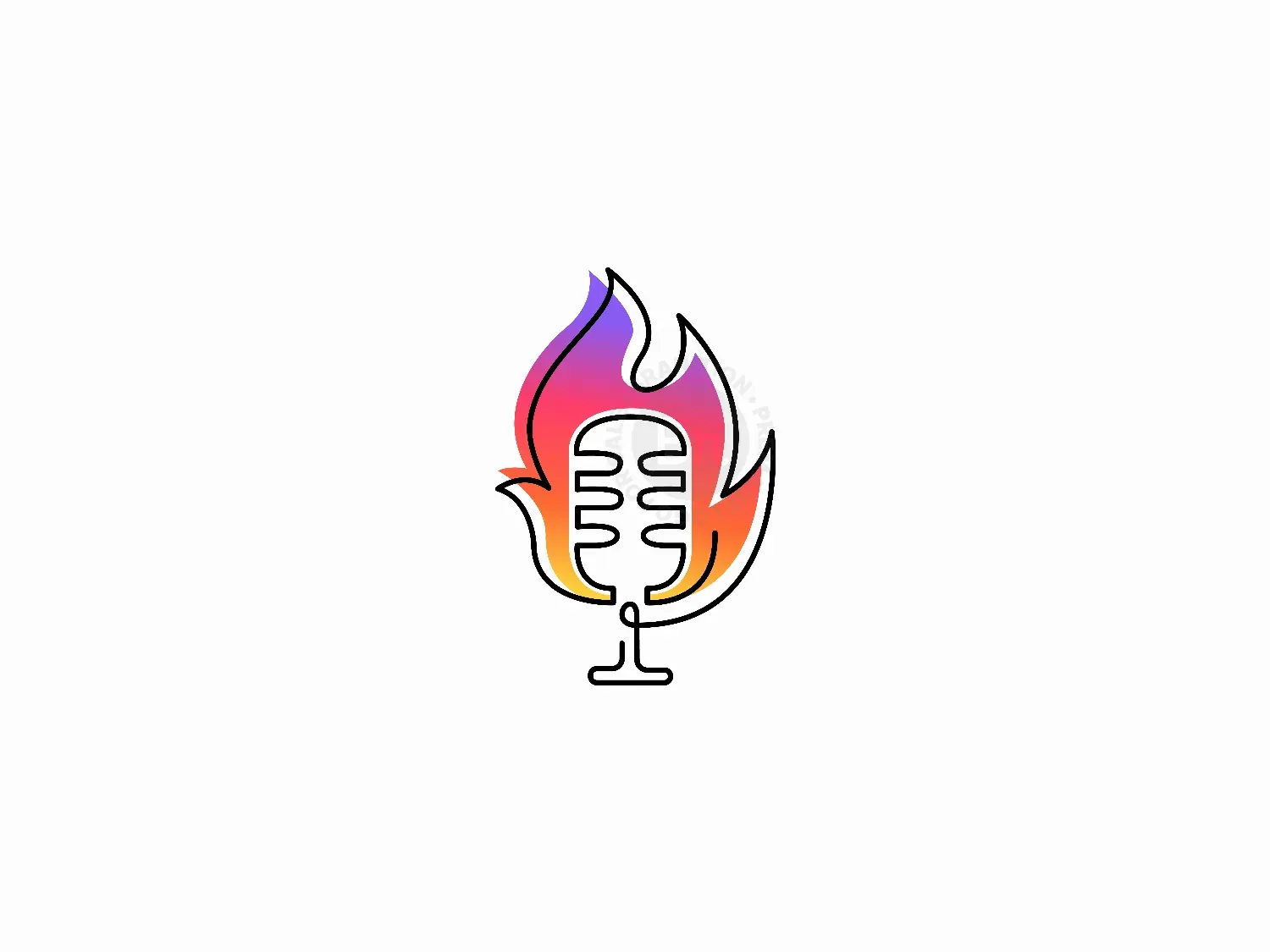 Fire Mic Logo