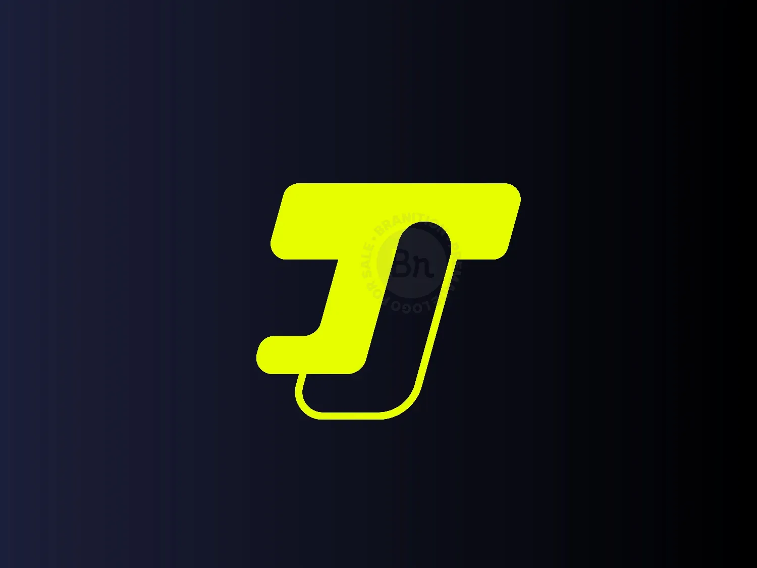 Elegant TJ Monogram Logo