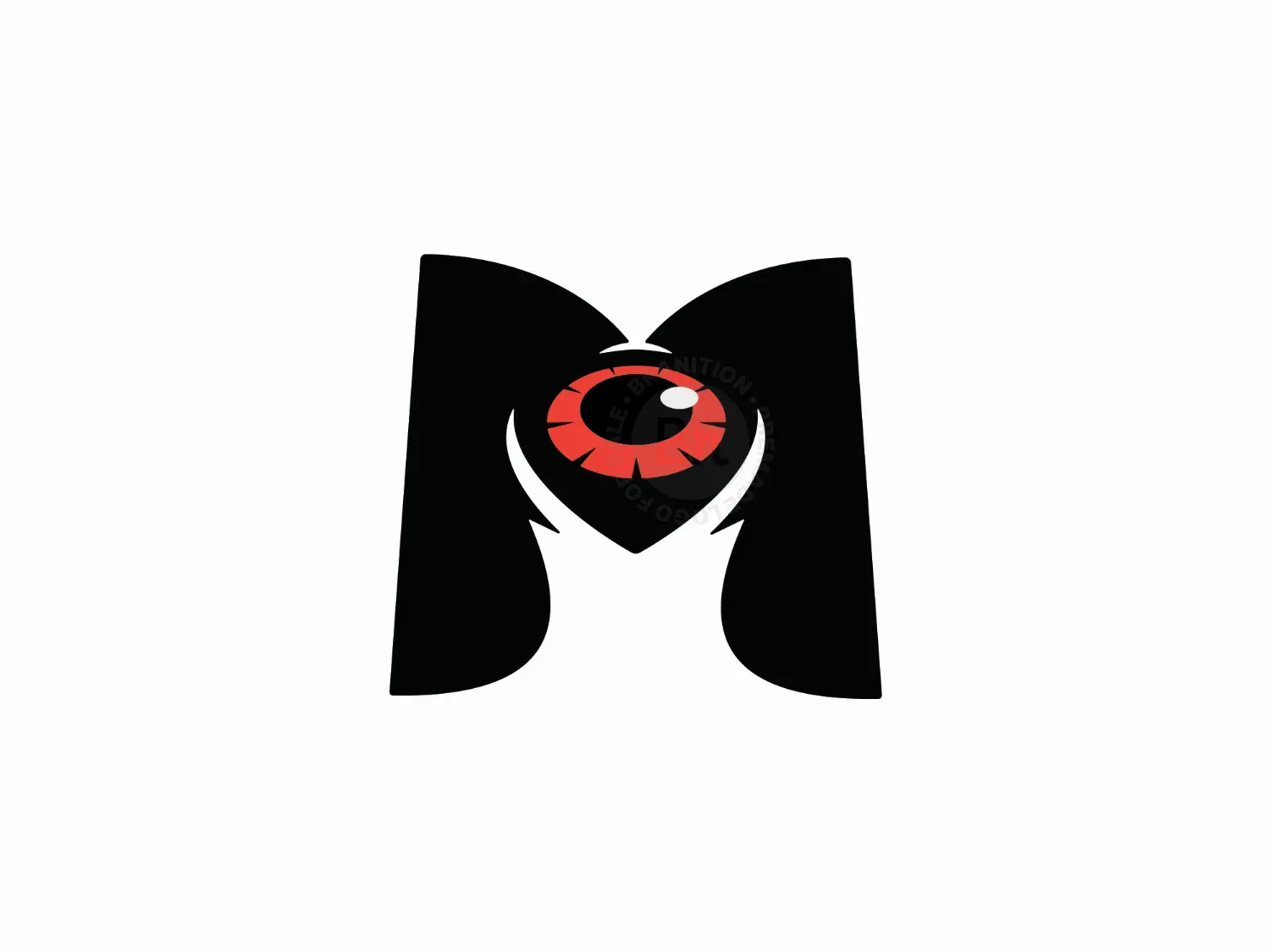 Monster Eye Or Monocular Logo
