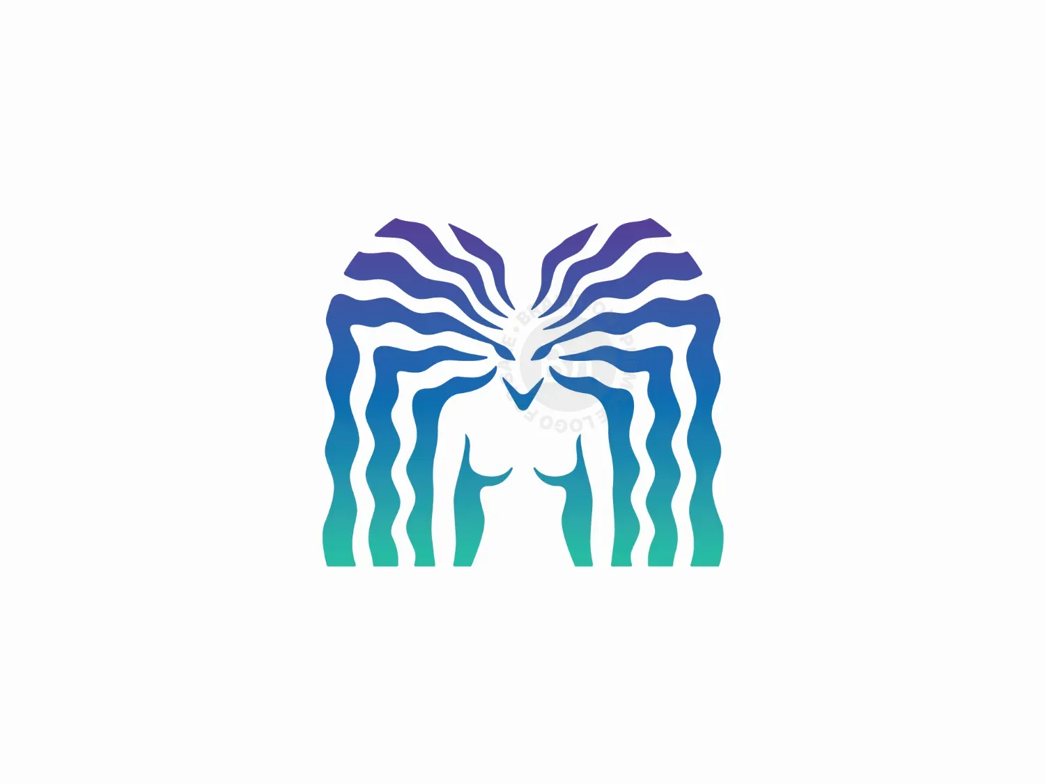 Maiden Mermaid Or Mythic M Logo