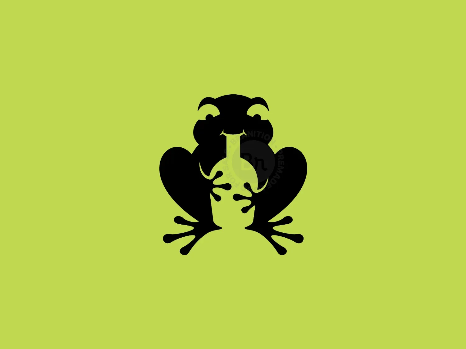 Frog Bar Or Boozy Frog Logo
