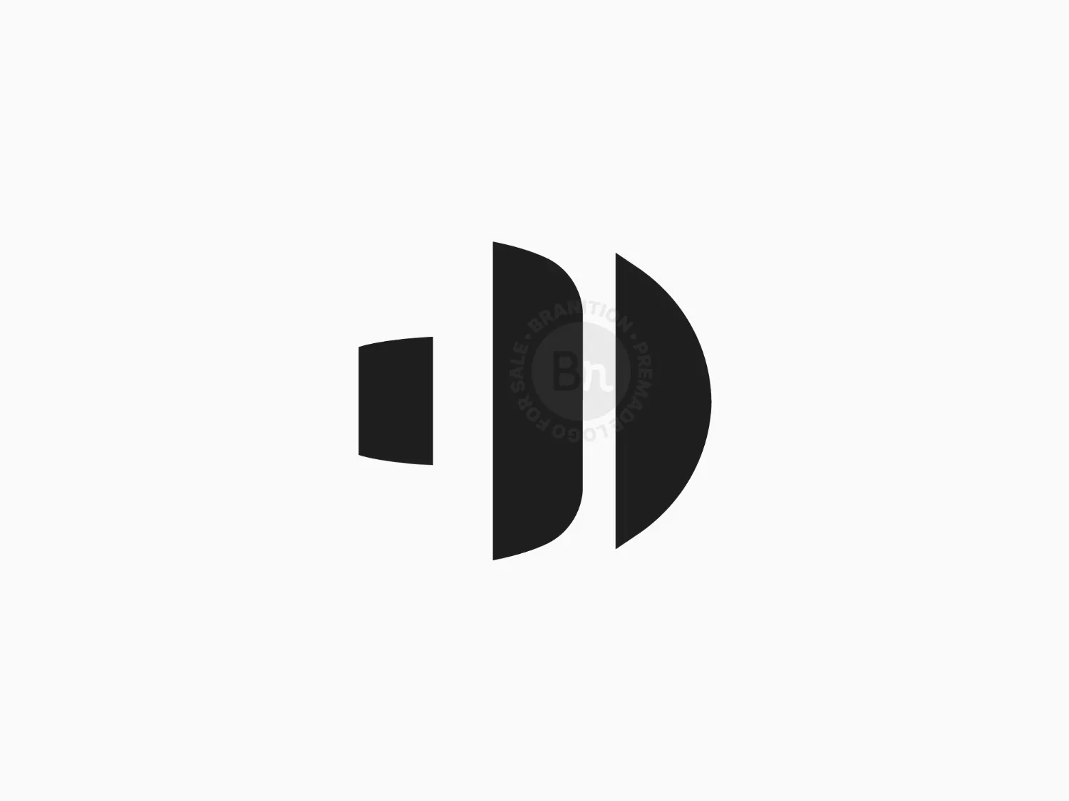 Letter D Record Logo
