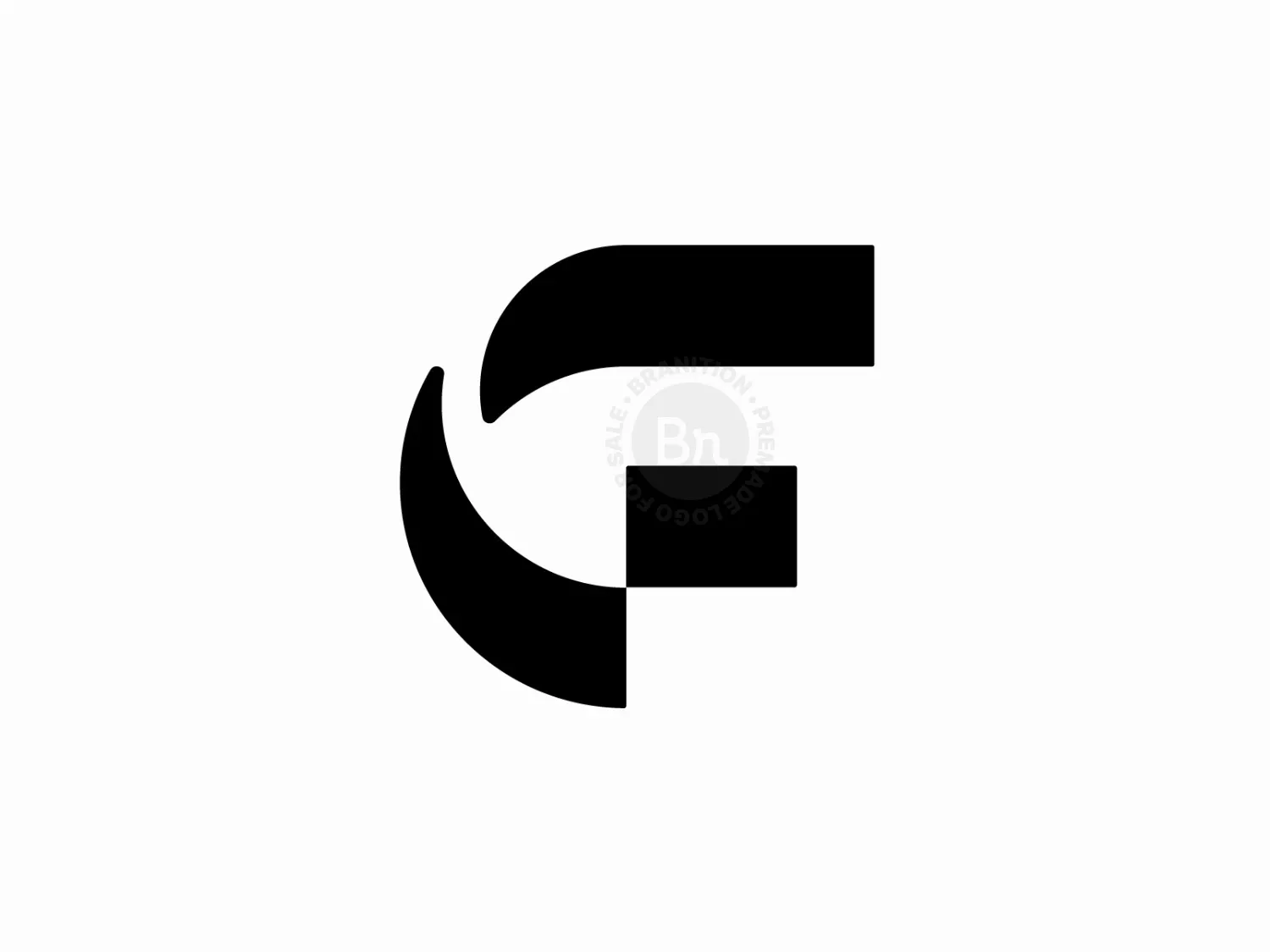 F Logo, F Lettermark Logo, F Letter Logo // For Sale
