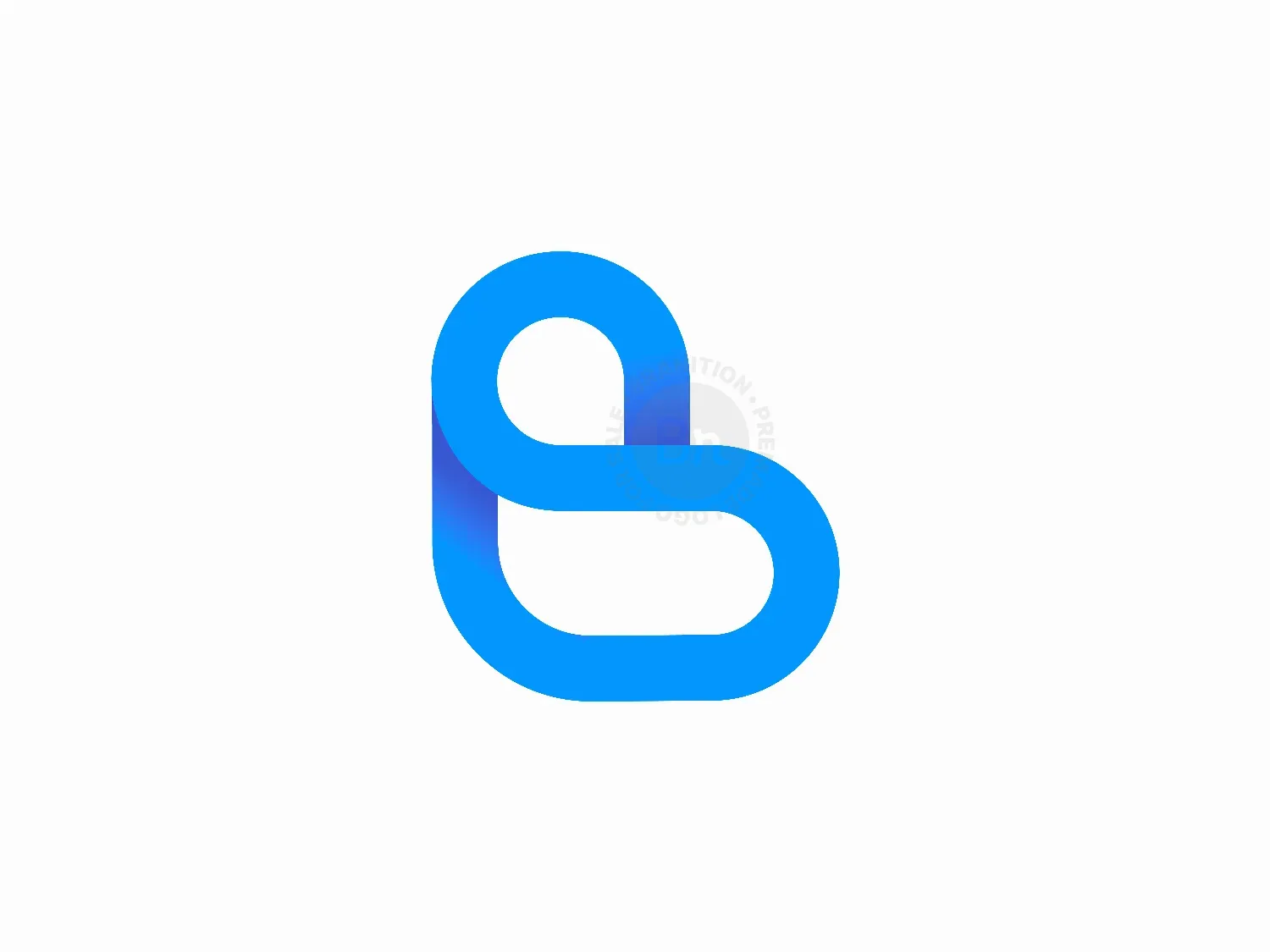 Modern B Letter Logo Design
