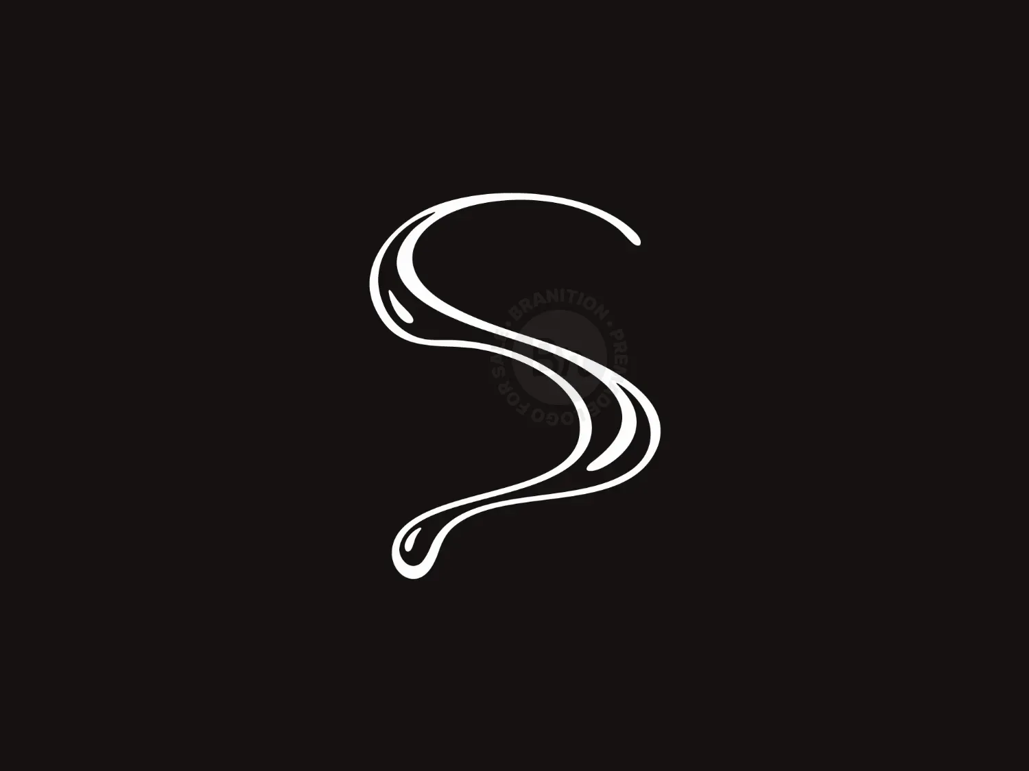 Liquid Letter S Logo