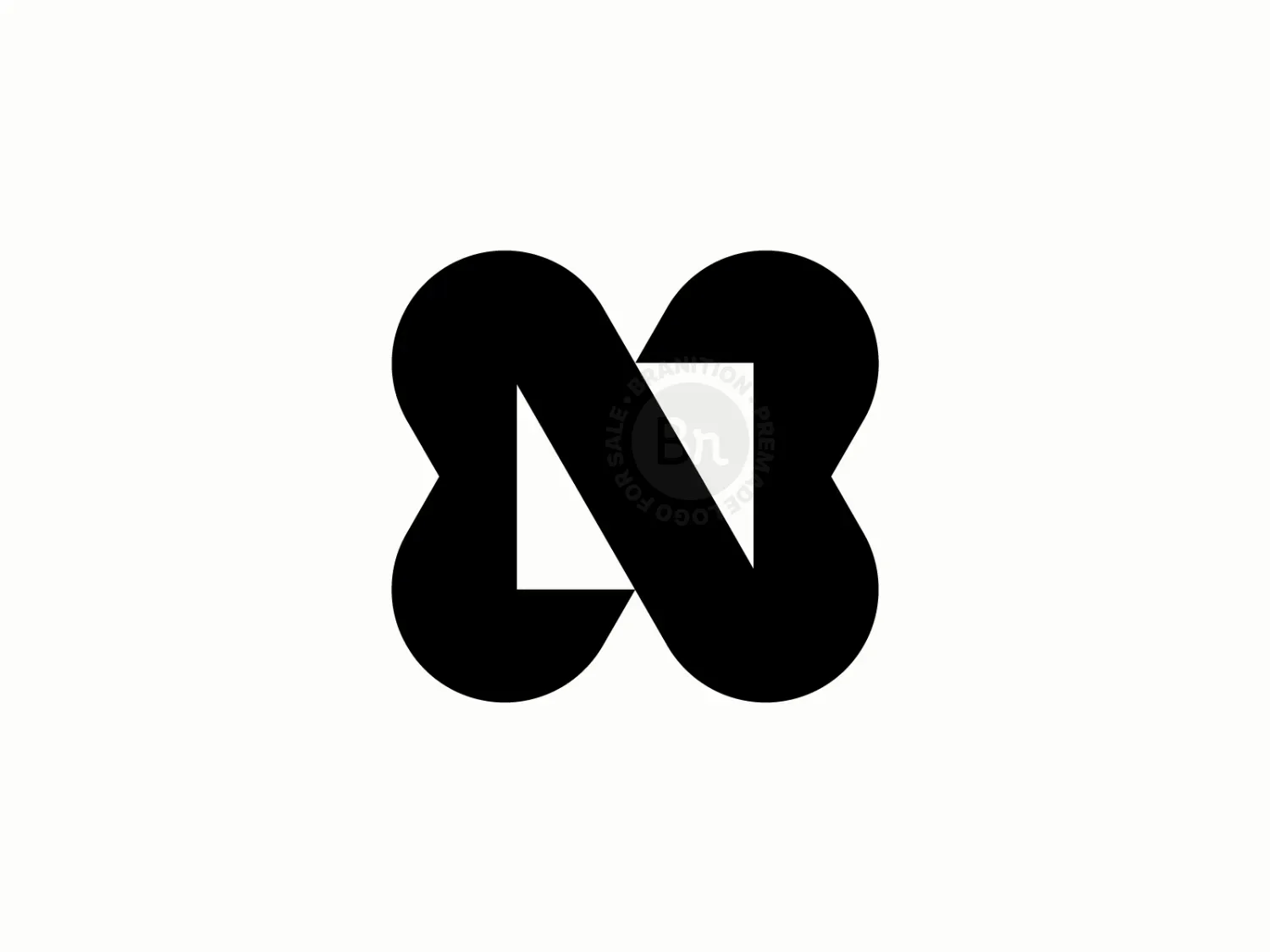 Letter N Logo Design // For Sale