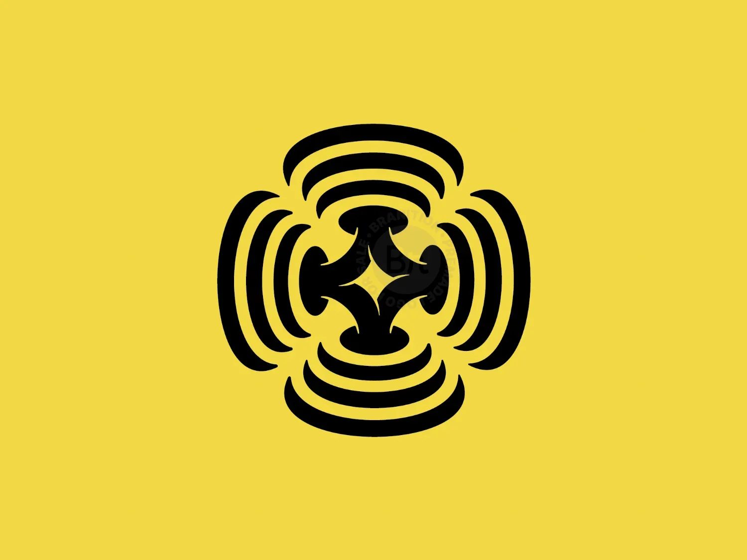Kinetic For Gym Or Hub Fitness Logo