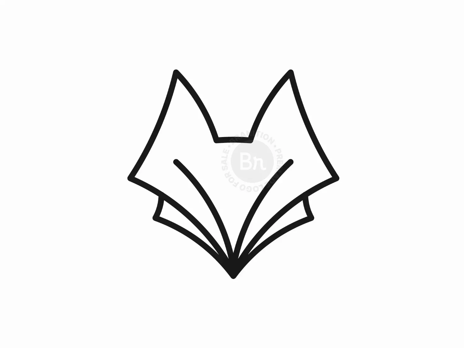 Minimalist Fox Logo