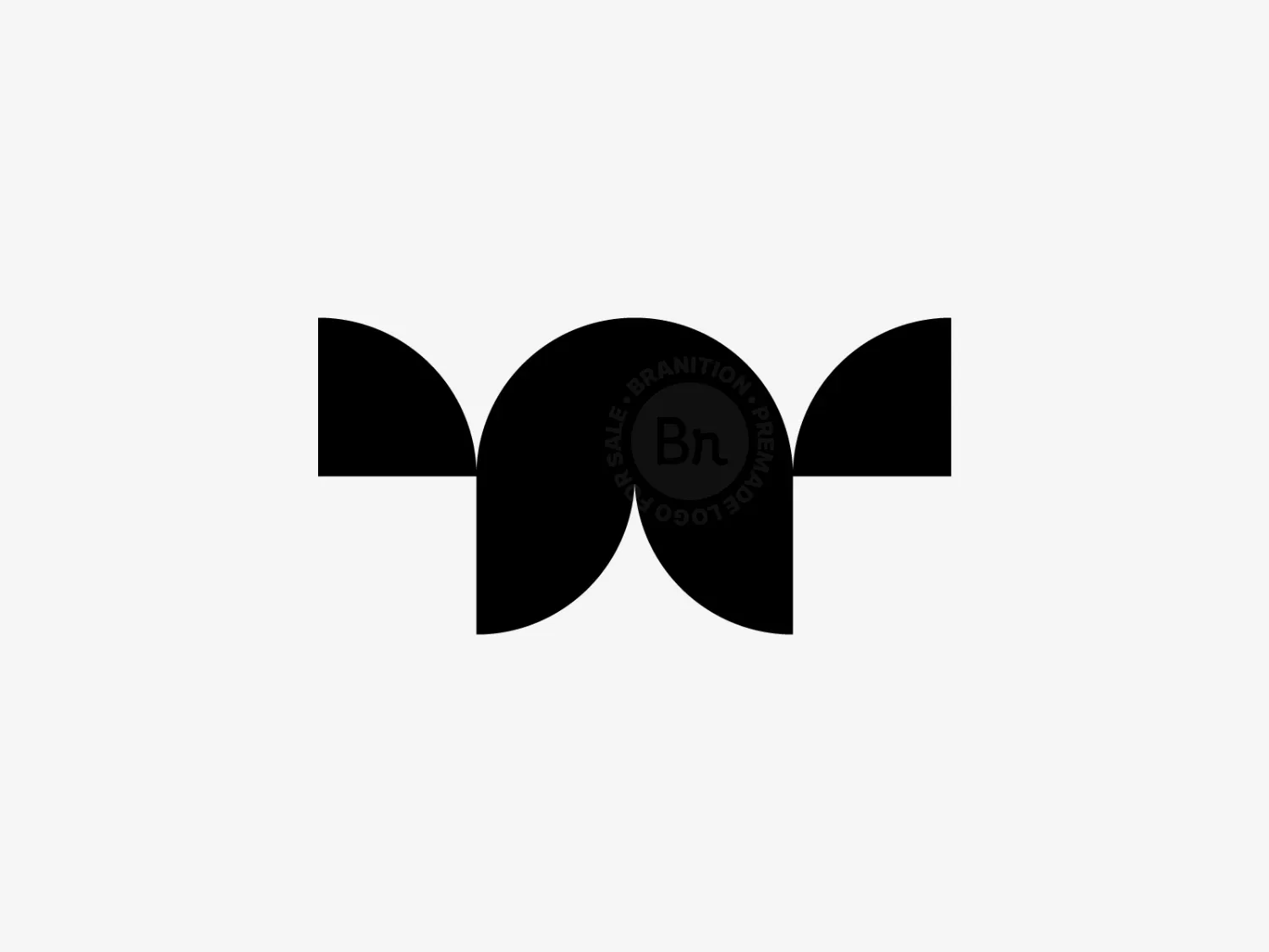 Minimalist Letter W Logo Design / For Sale