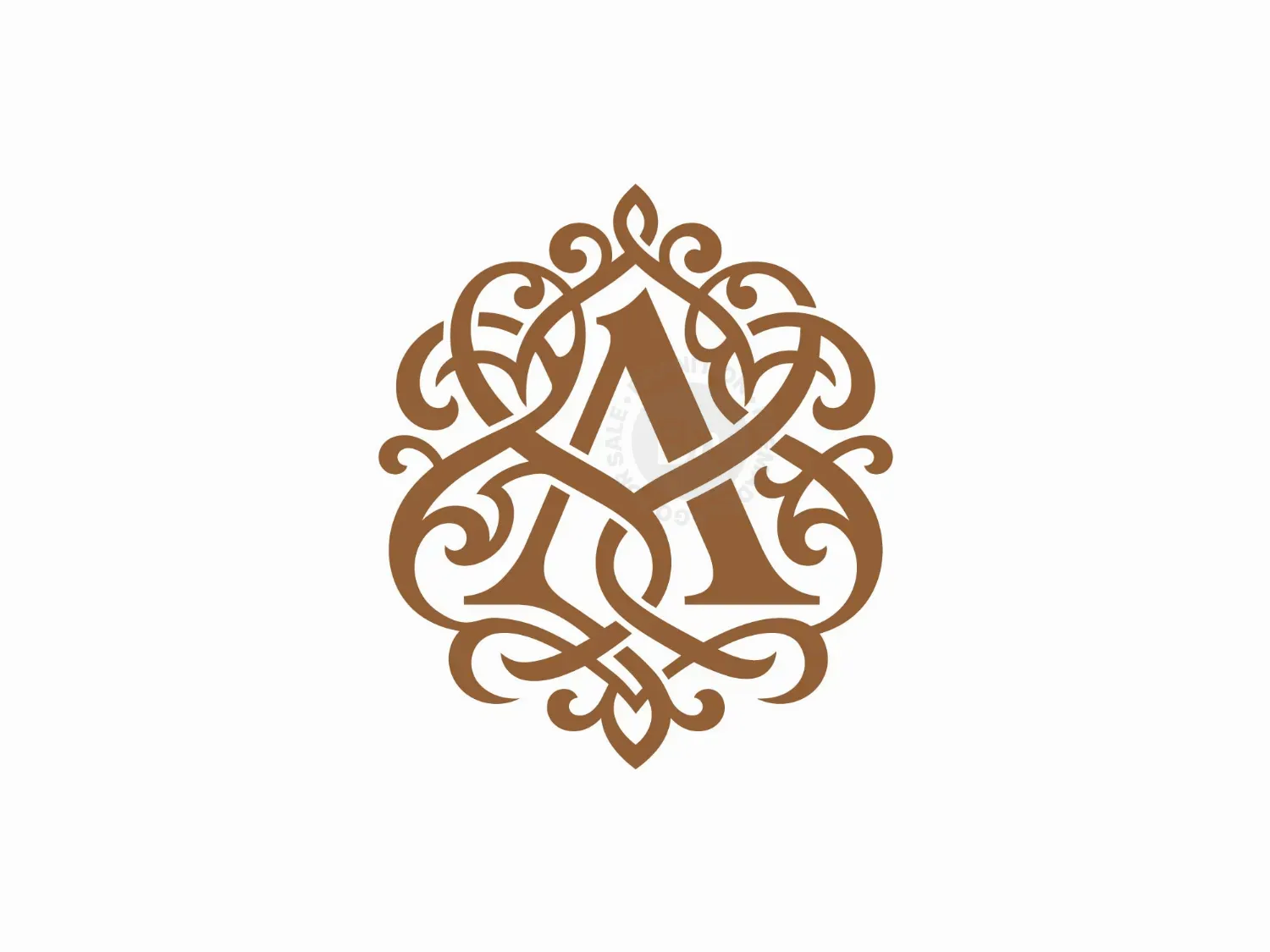 floral emblem logo 2