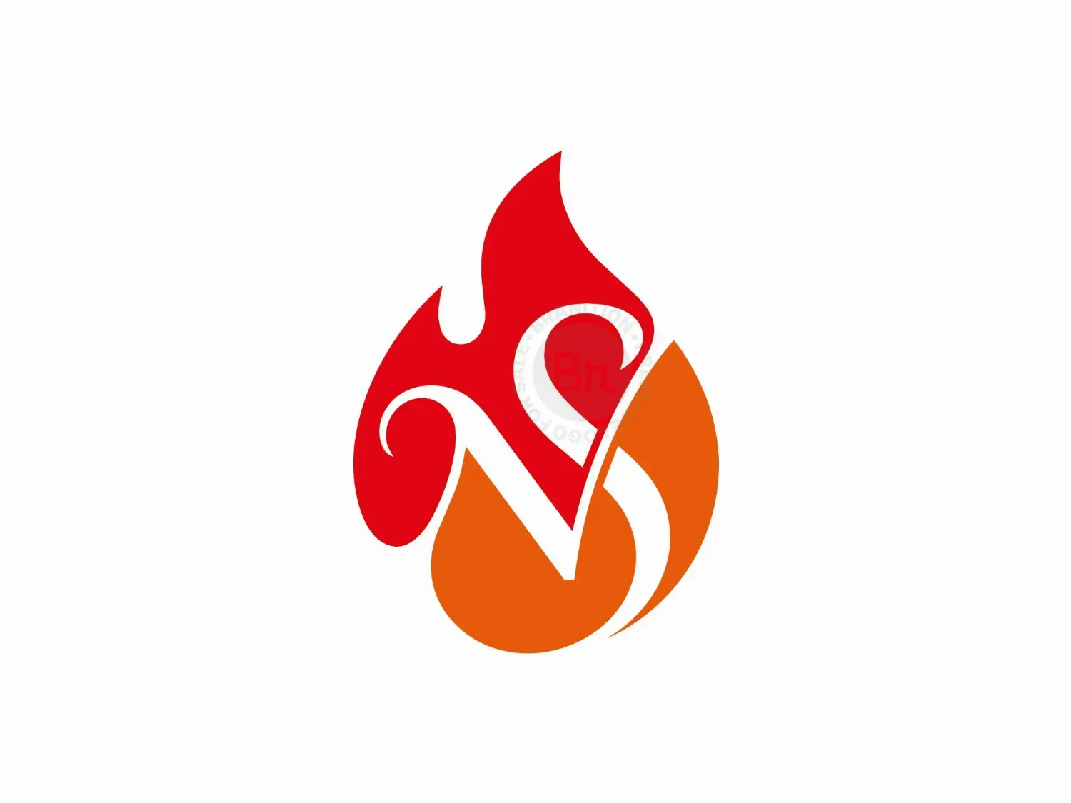 NS Flame Monogram