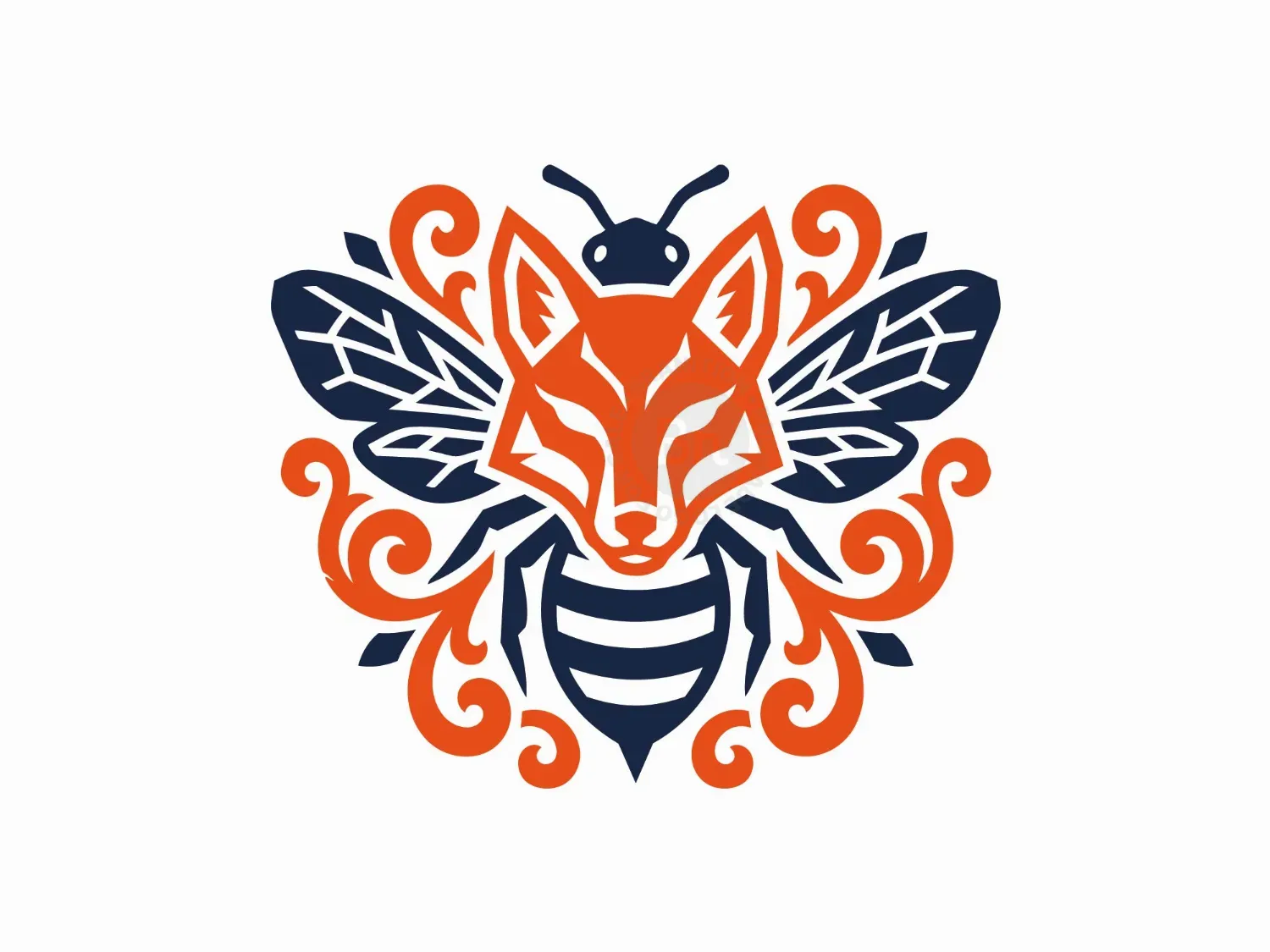 fox mascot logo 0