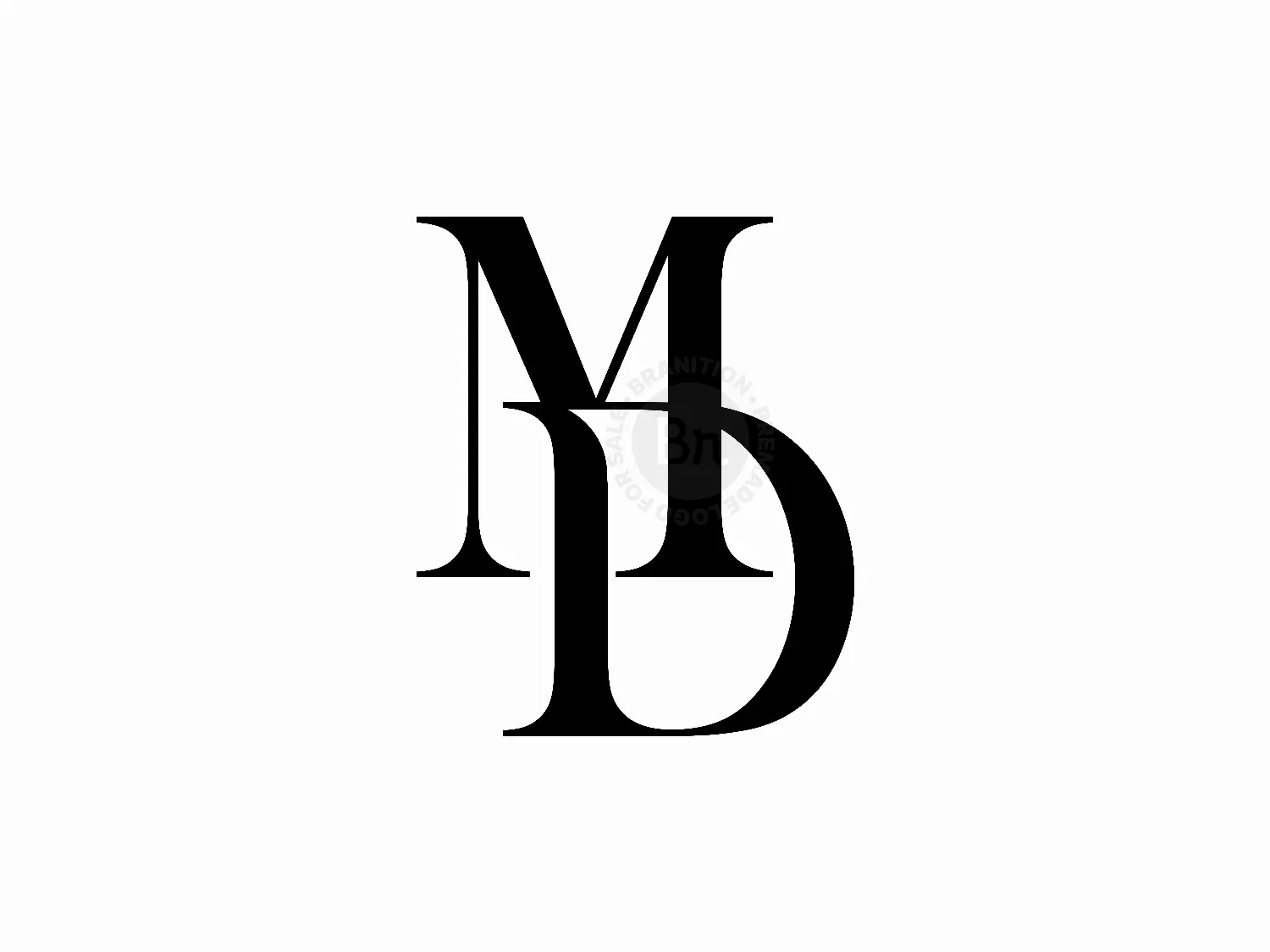 MD Monogram Logo