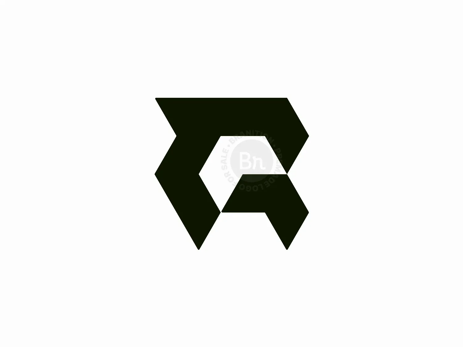 Unused Letter R Modern Minimal Logo Design