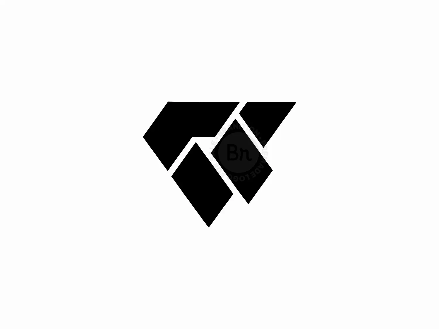 Minimal V Letter Logo Design
