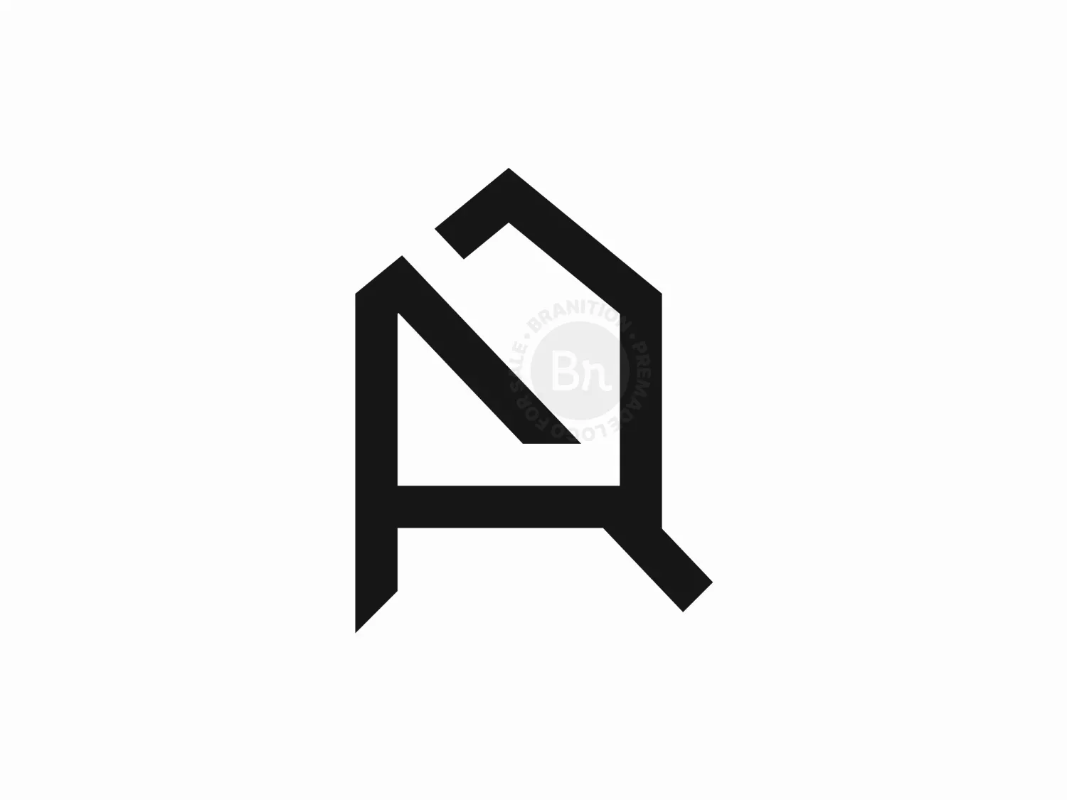 Letter A House Logo