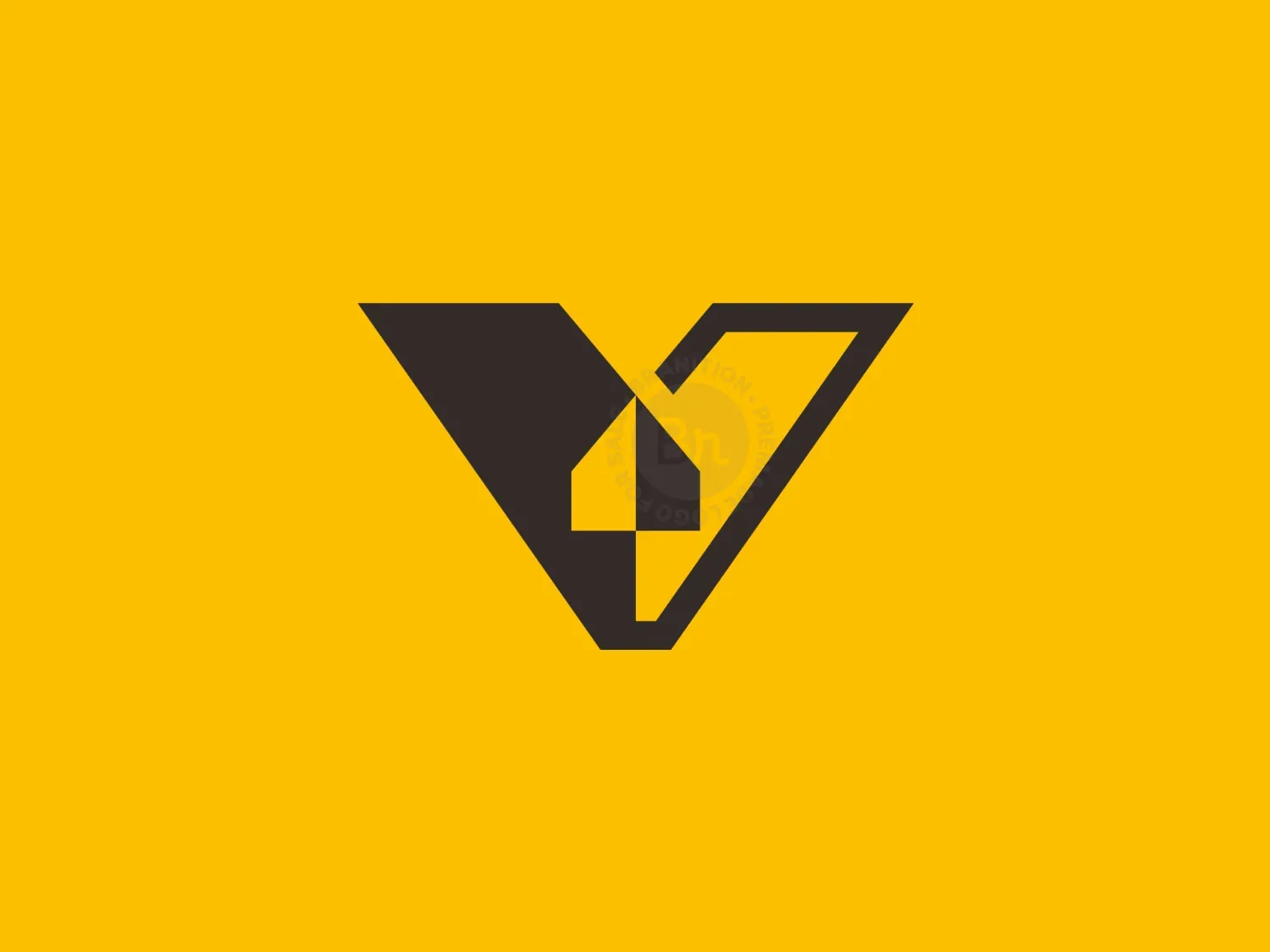 v logo logo 0
