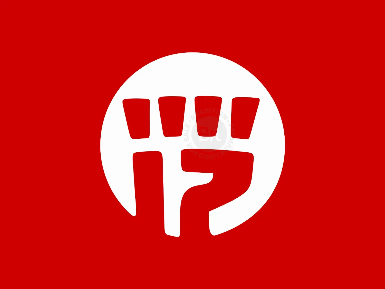Seventeen Fist Simple Logo
