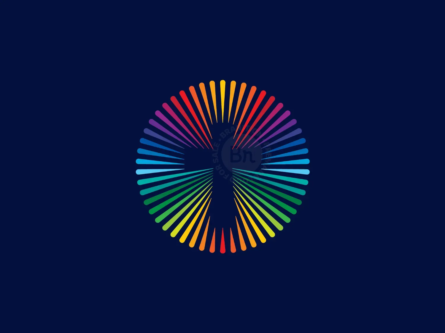 Rainbow Cross Or Cross Of Hope Logo