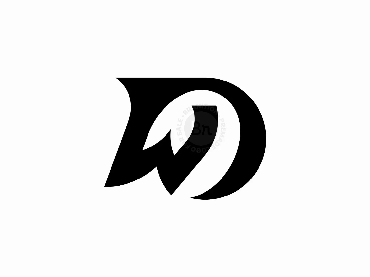 Elegant DW WDLetter Monogram Logo