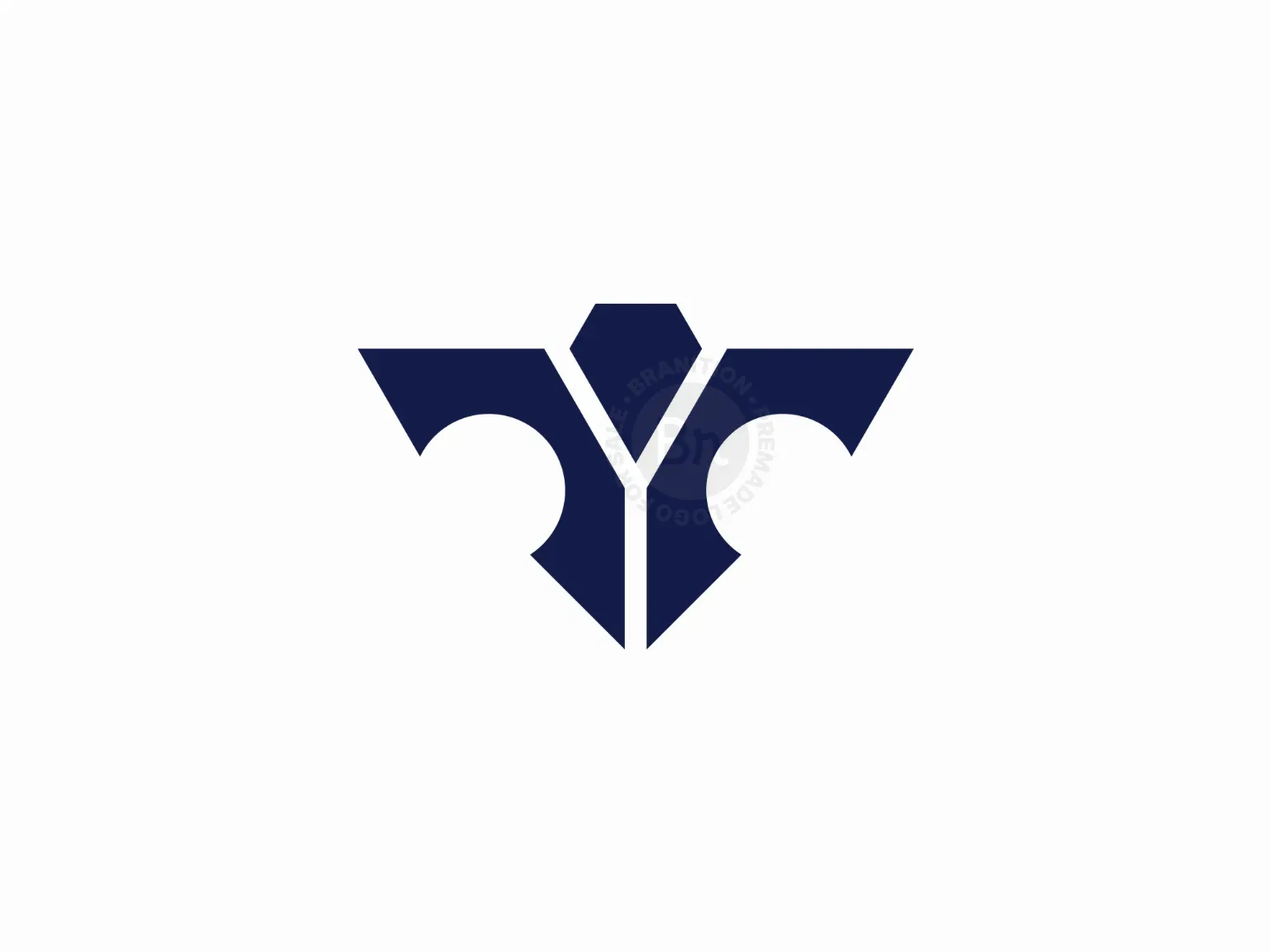 Luxury Diamond Logo Letter T