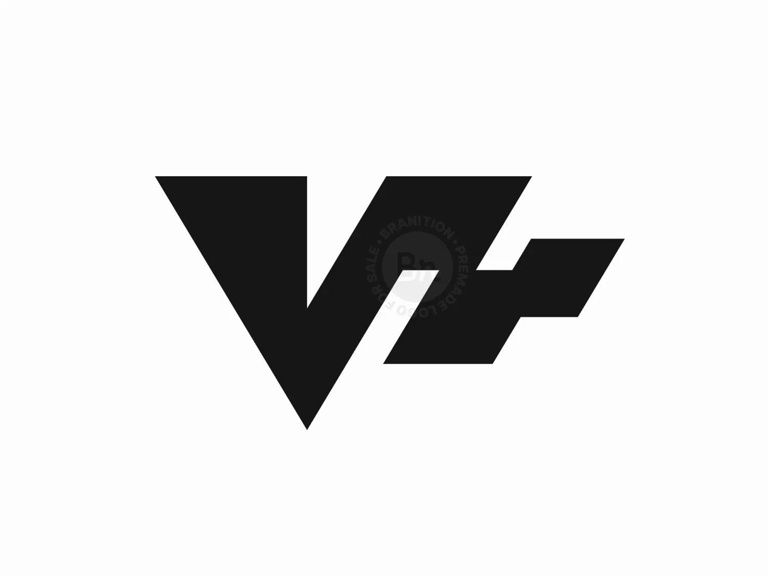 Letter V Flag Logo