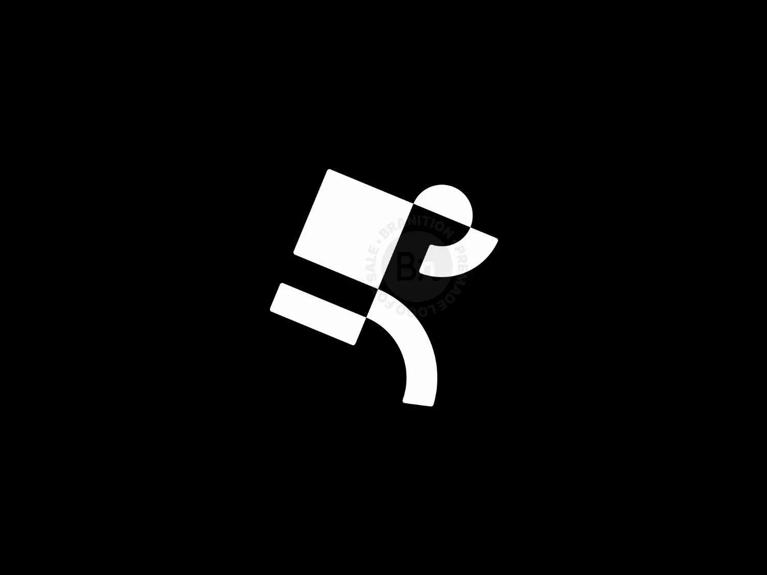 Black And White Logo 12