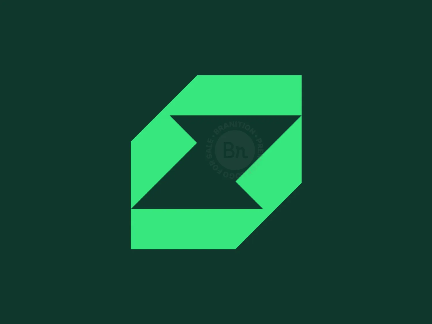 Letter Z Lightning Bolt Logo For Sale