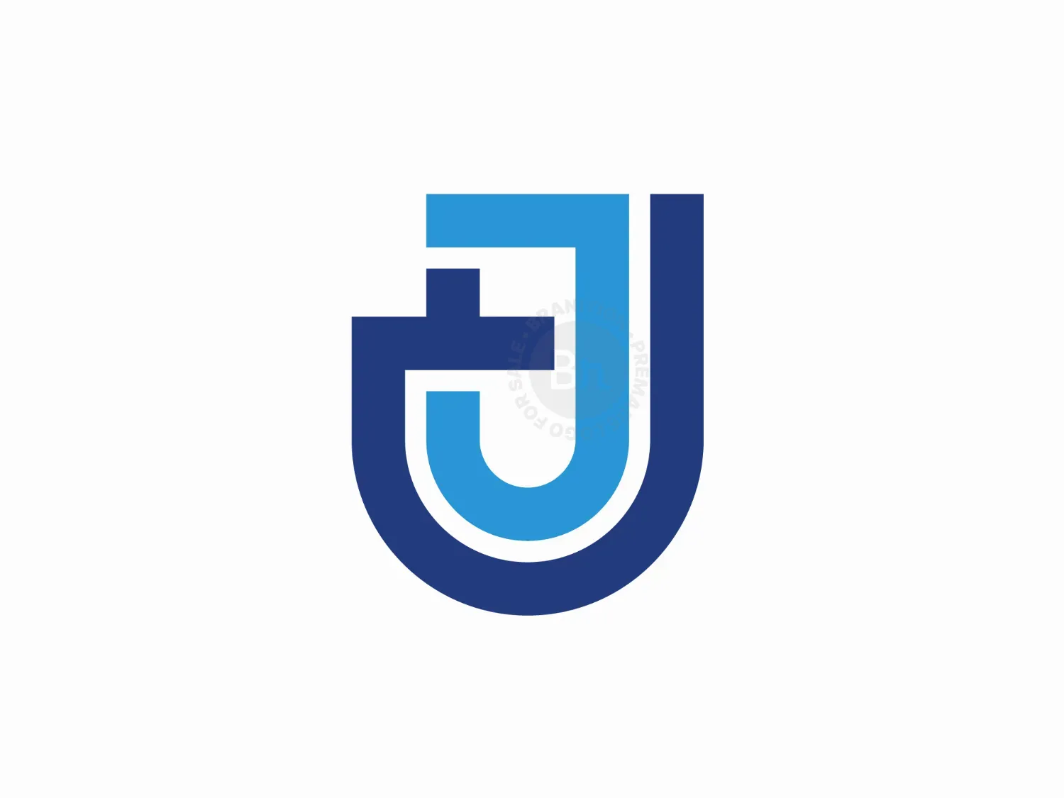 Letter J Plug Logo