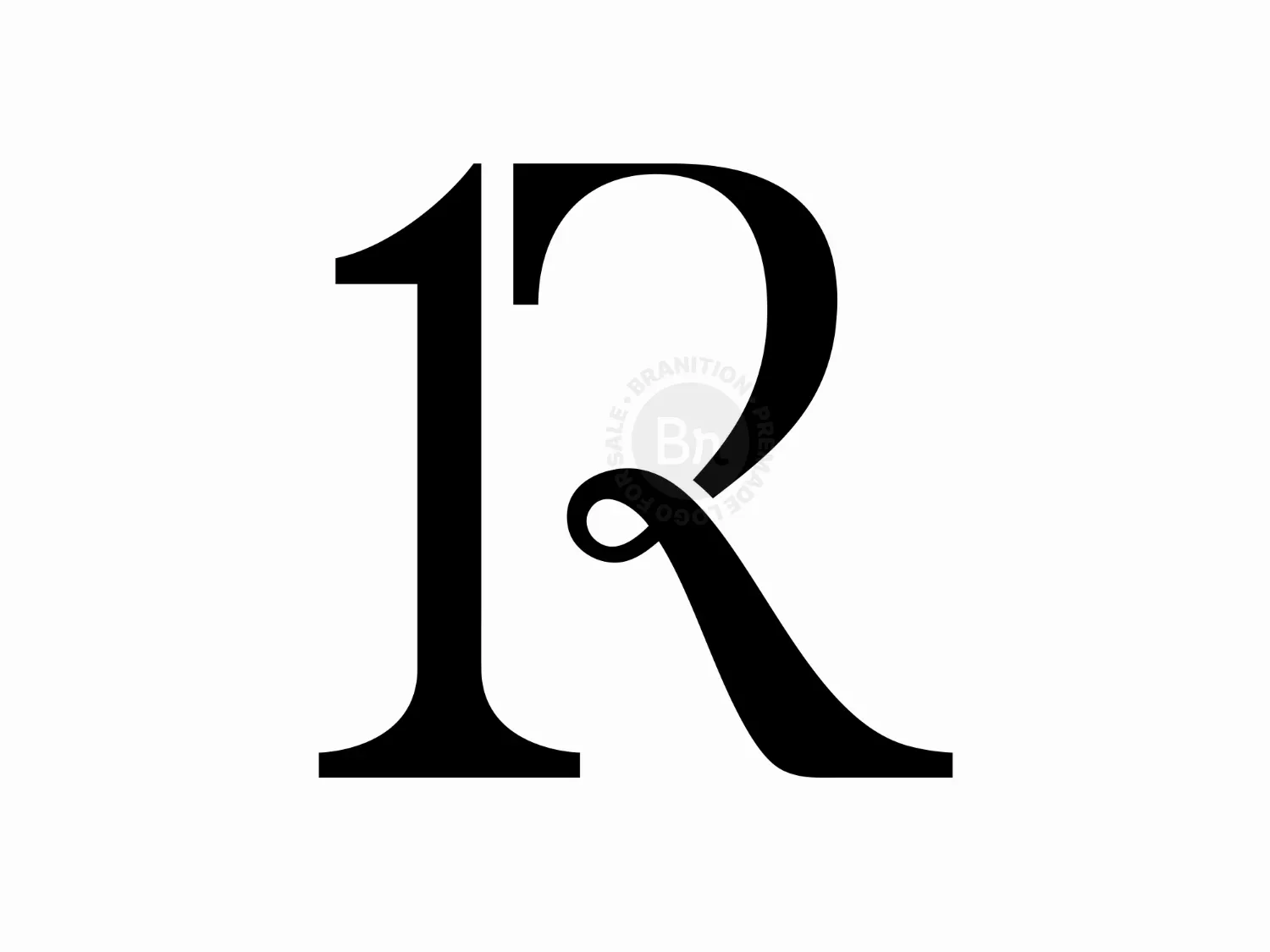 12 Letter R Simple Logo