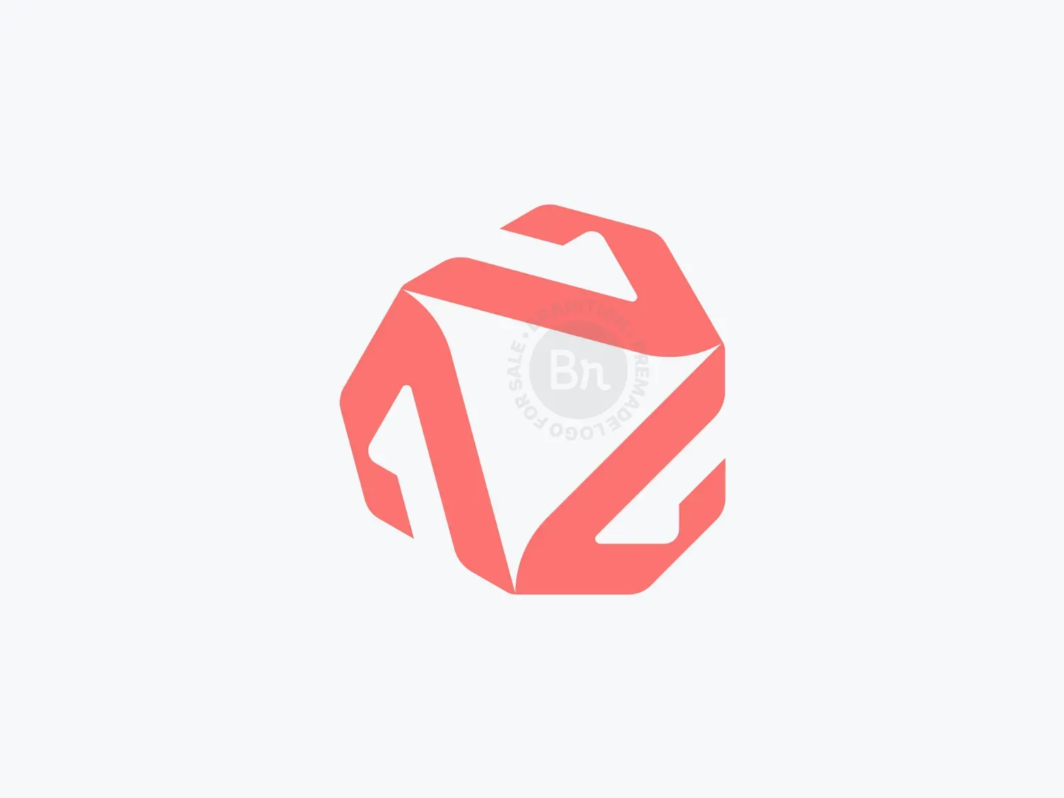 Modern Letter Z Supply Chain & Smart Logistics Logo Desi