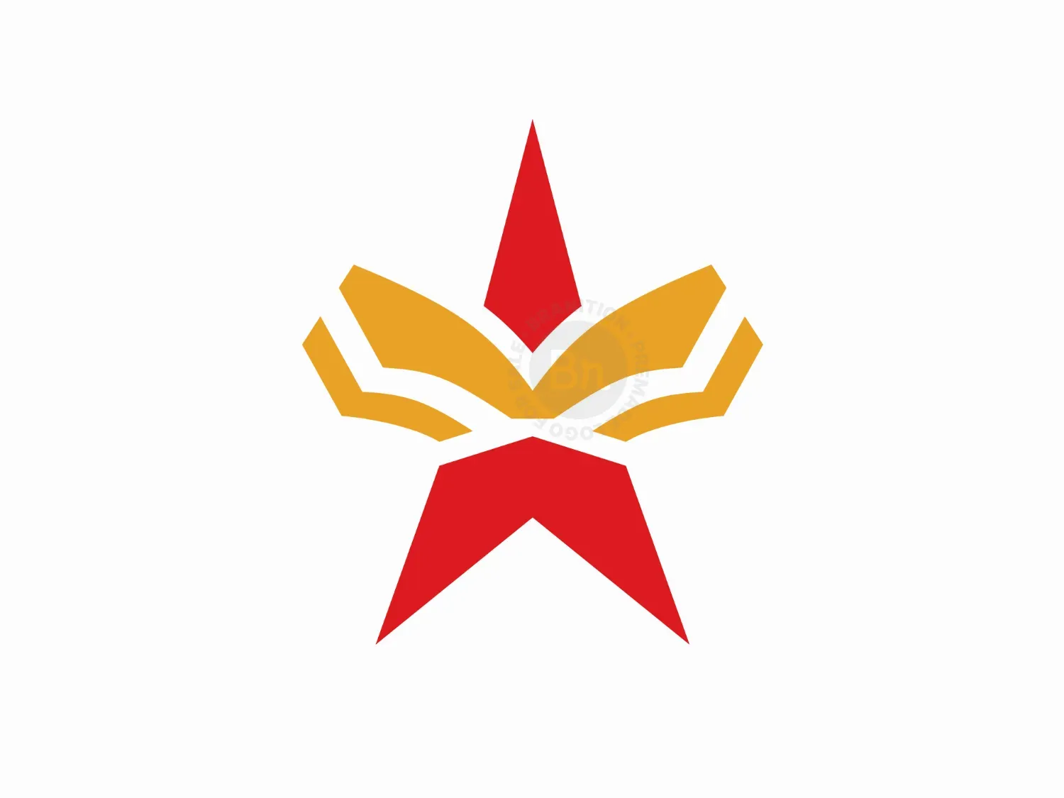 Book Of Star Modern Logo