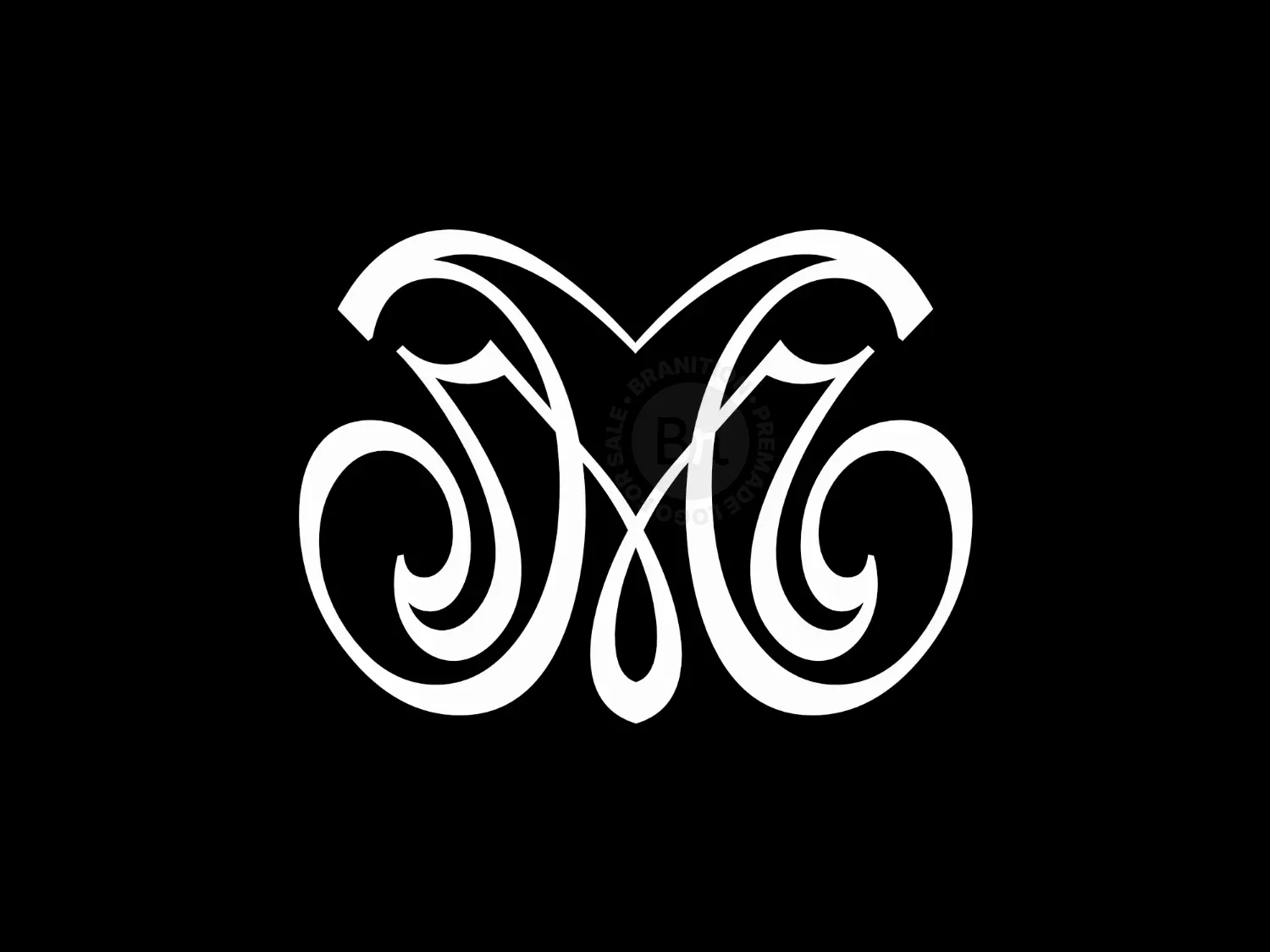 Luxury Letter M Monogram Logo