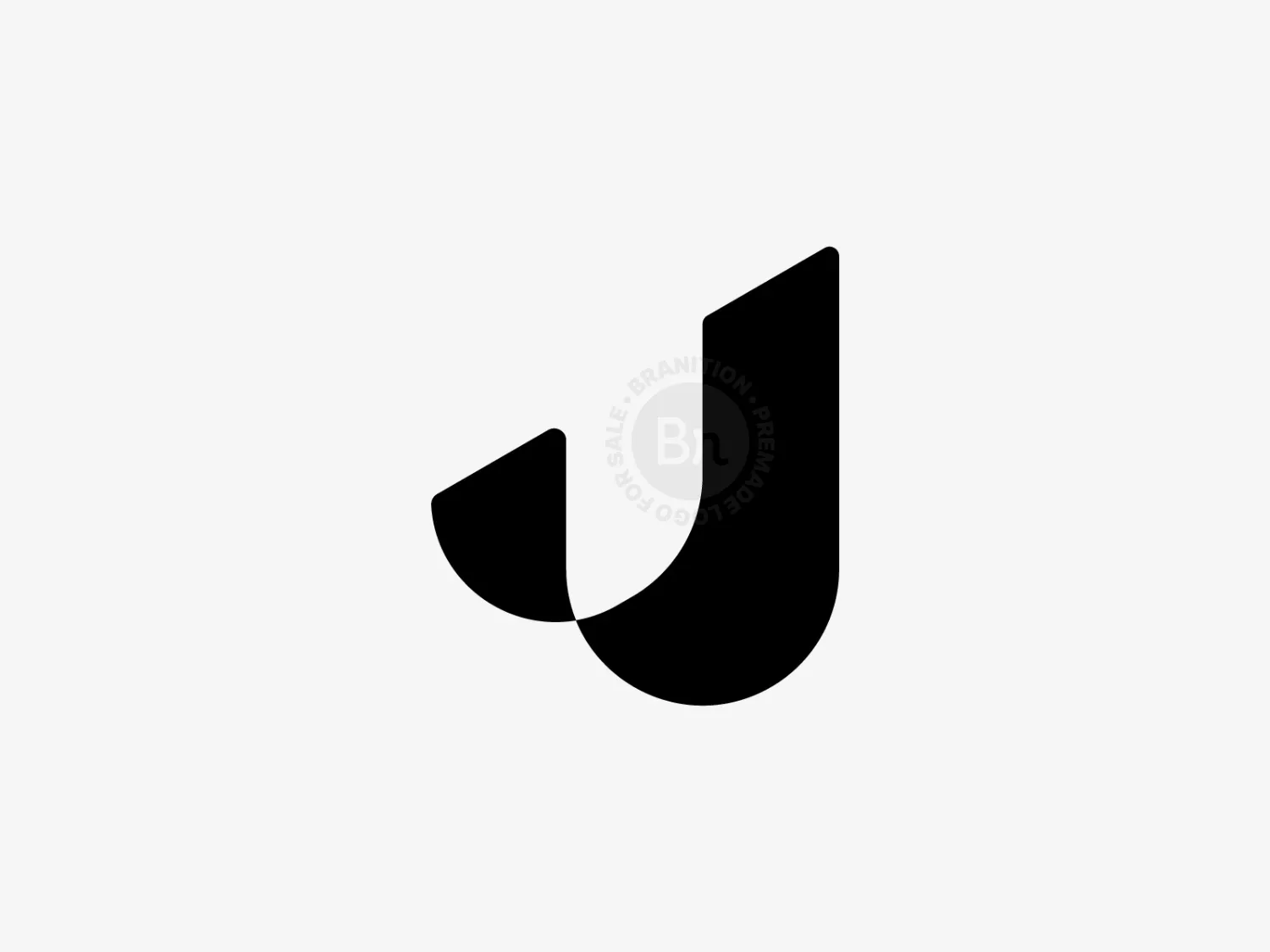 J Letter Logo Design // For Sale