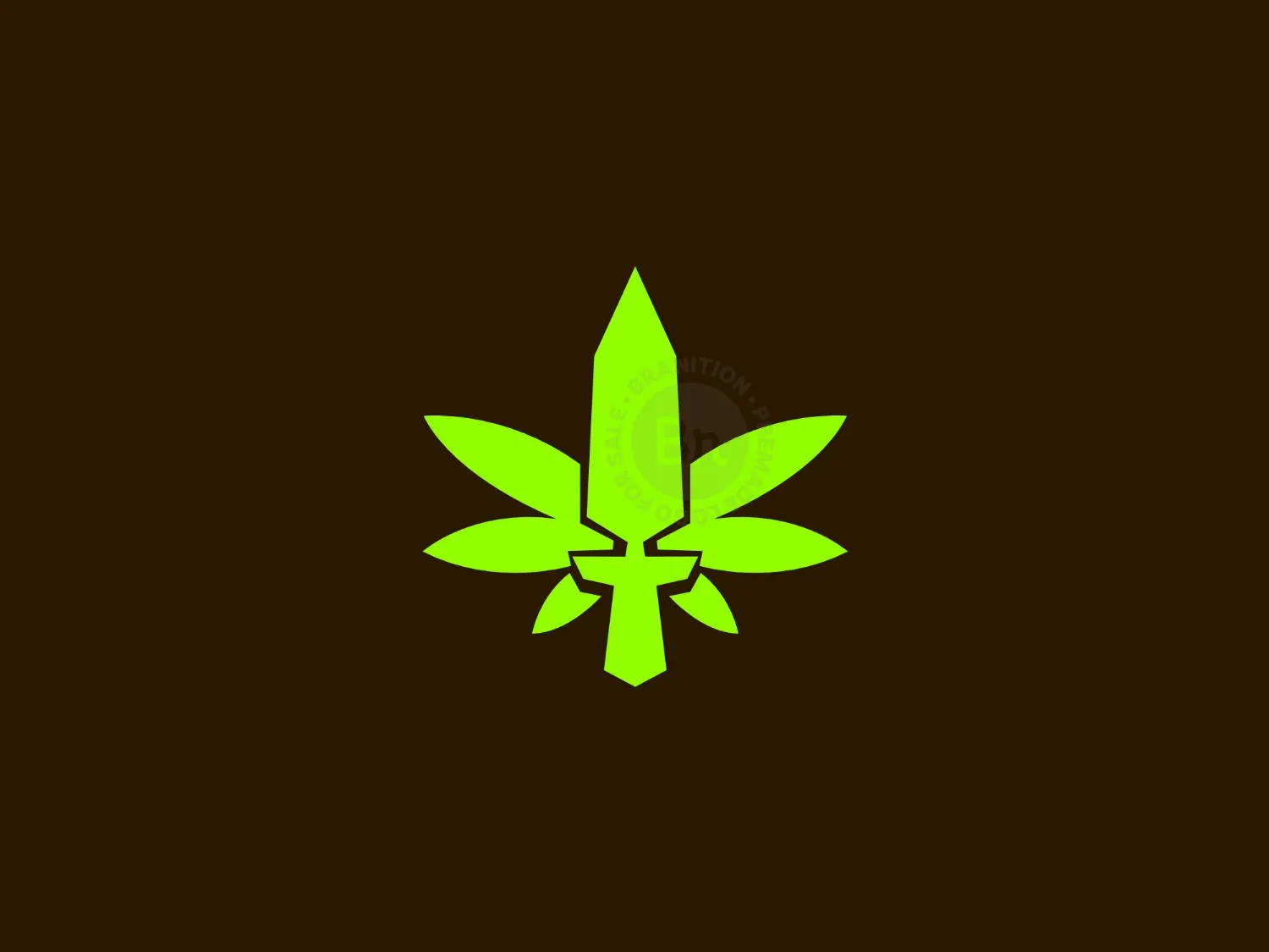 Cannabis Sword Logo