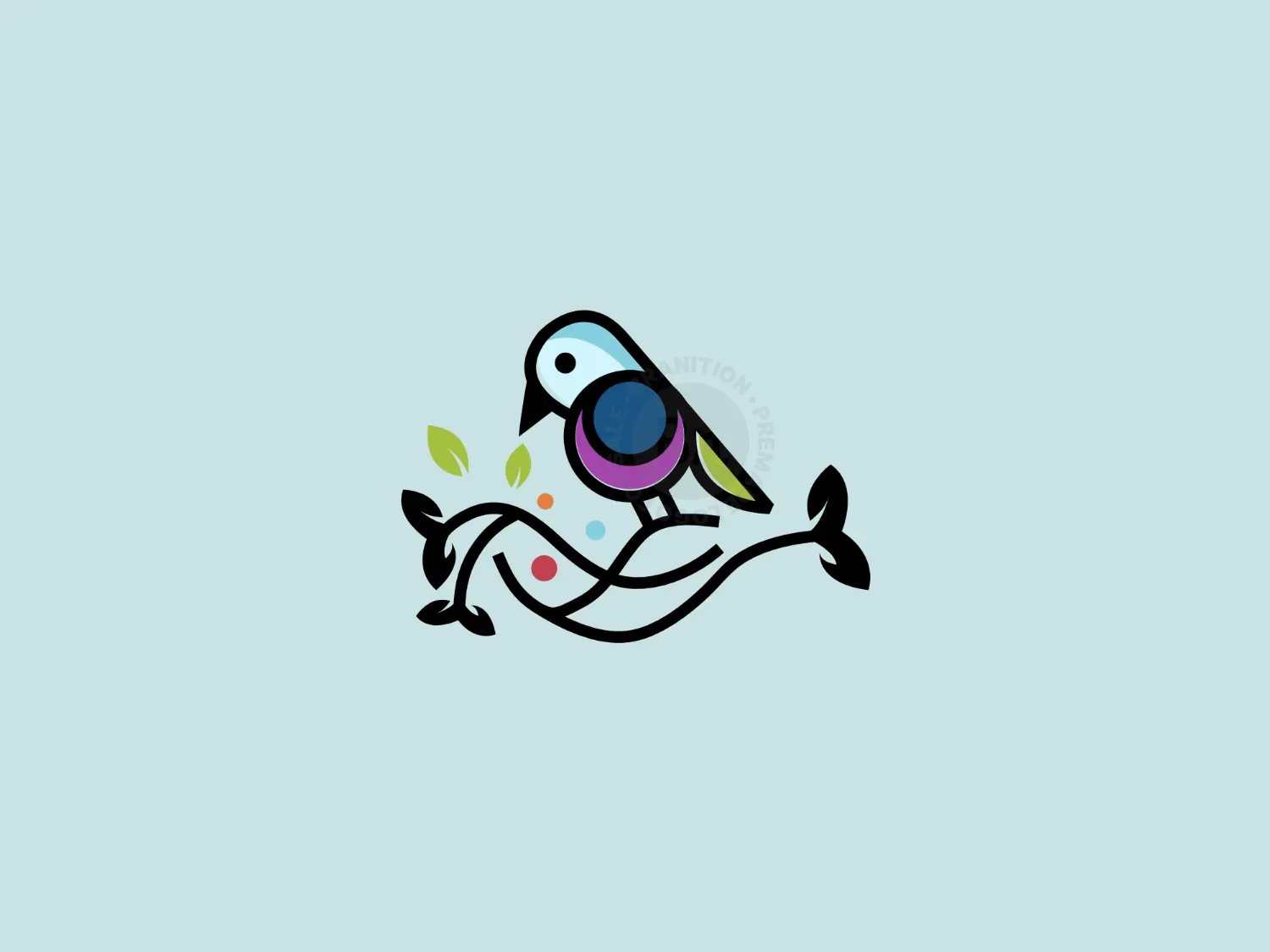 Humming Bird Nest Logo