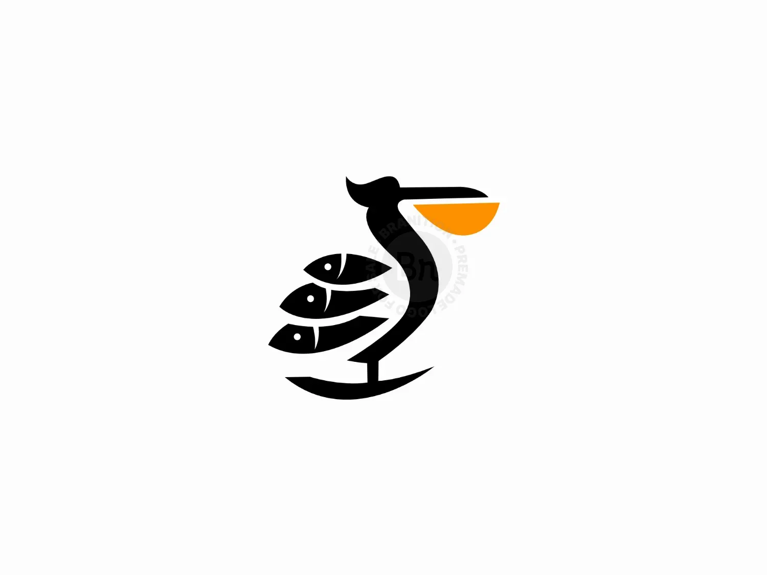 Pelican Fish Logo