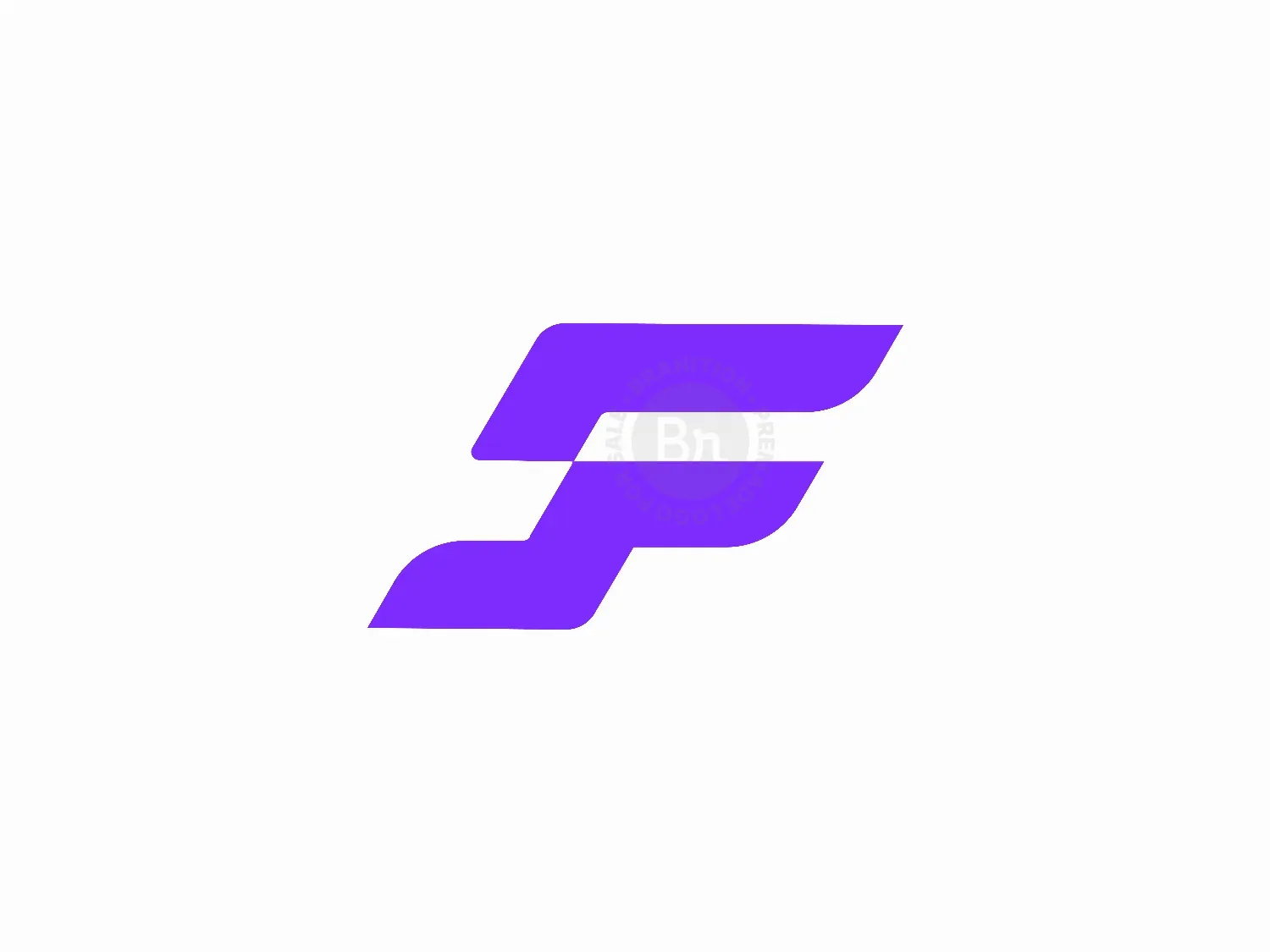 Abstract F Letter Logo Design