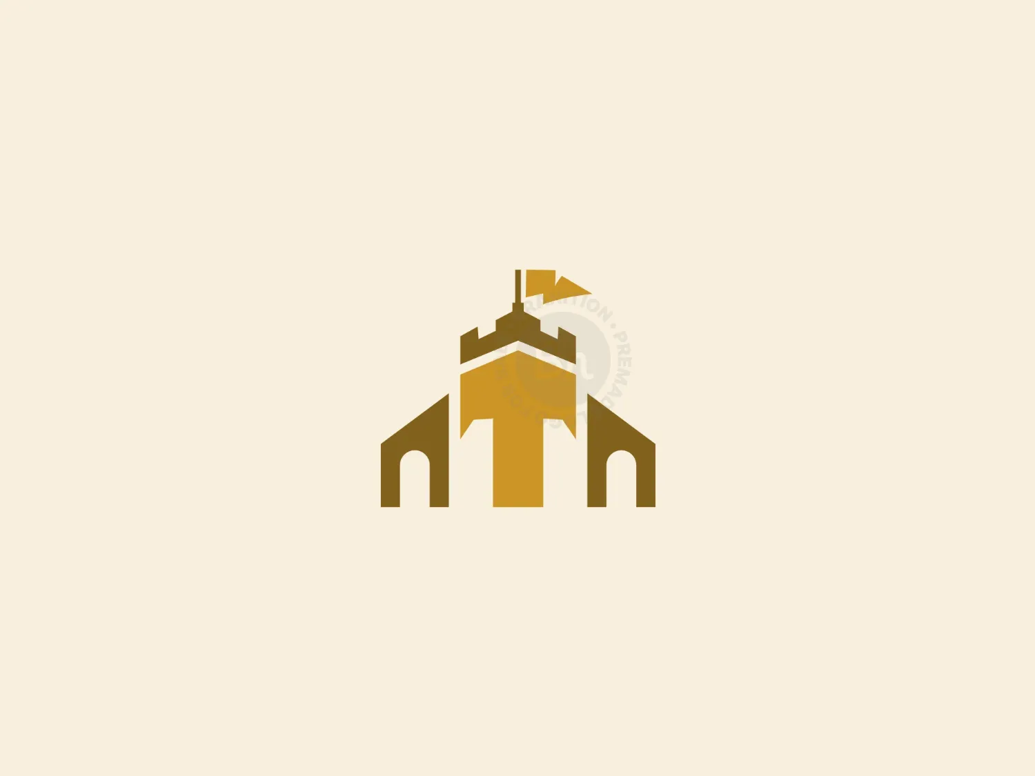 Castle Letter T Logo
