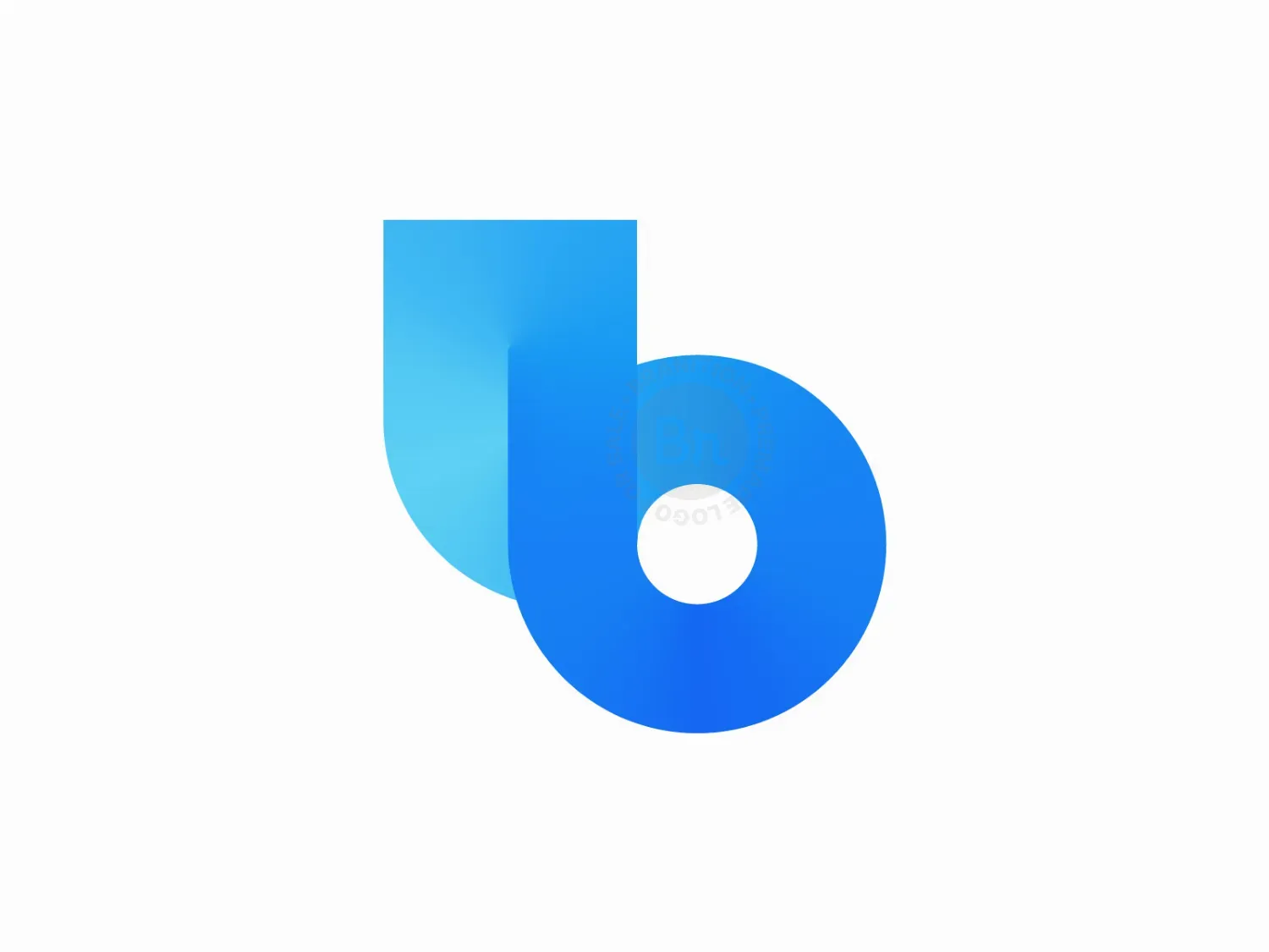 Modern Letter B Logo // For Sale