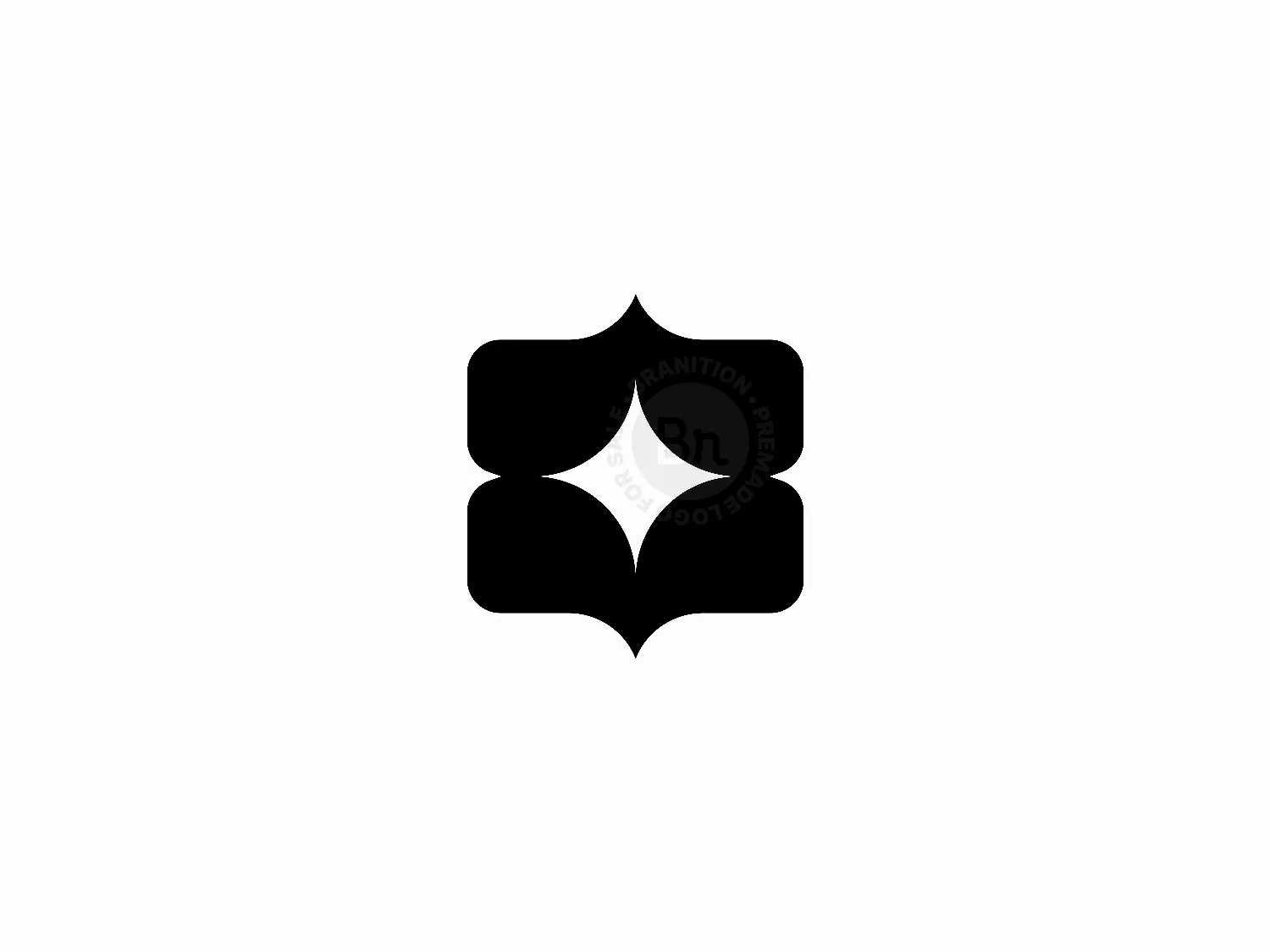 Modern Geometric Abstract Spark Logo For AI & Technology