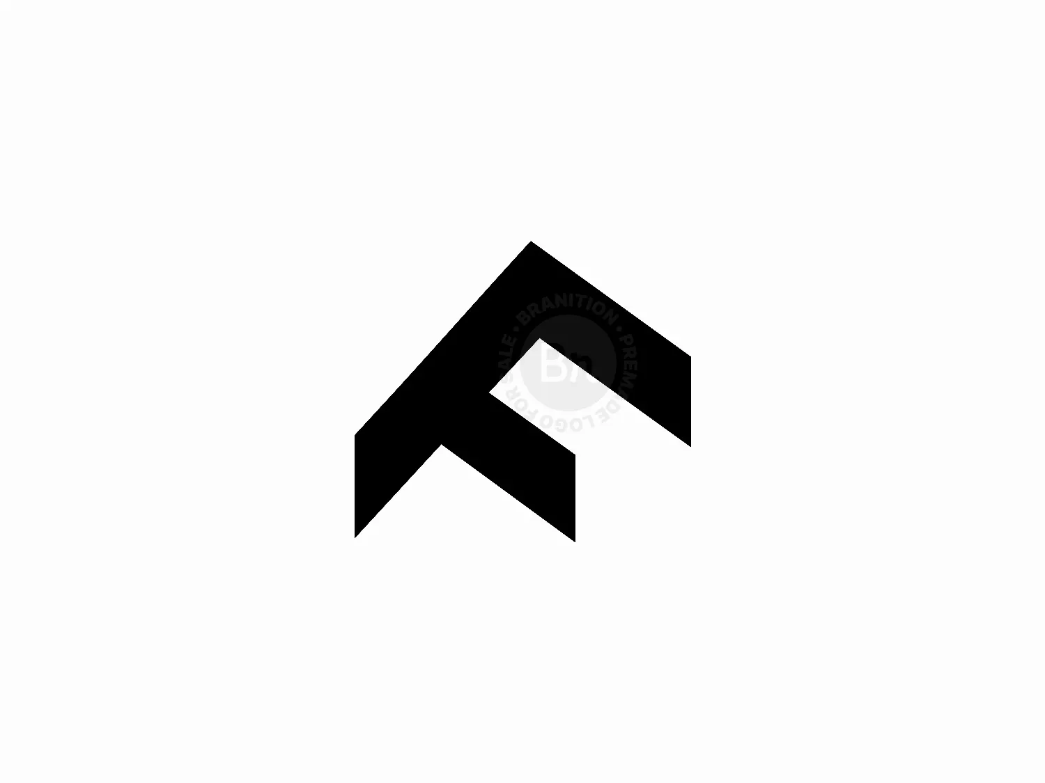 Minimal F Letter Logo Design