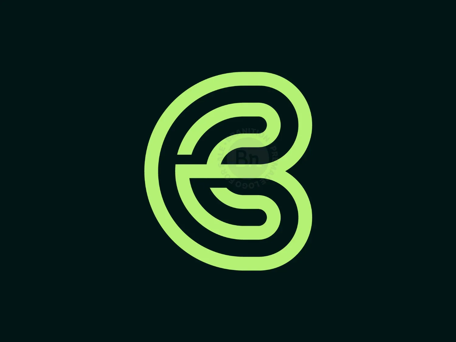 Modern Letter C Financial Logo