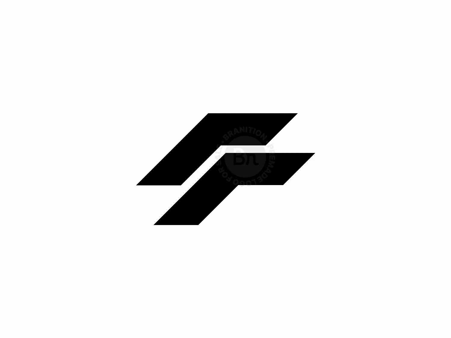 Minimal F Letter Logo Design